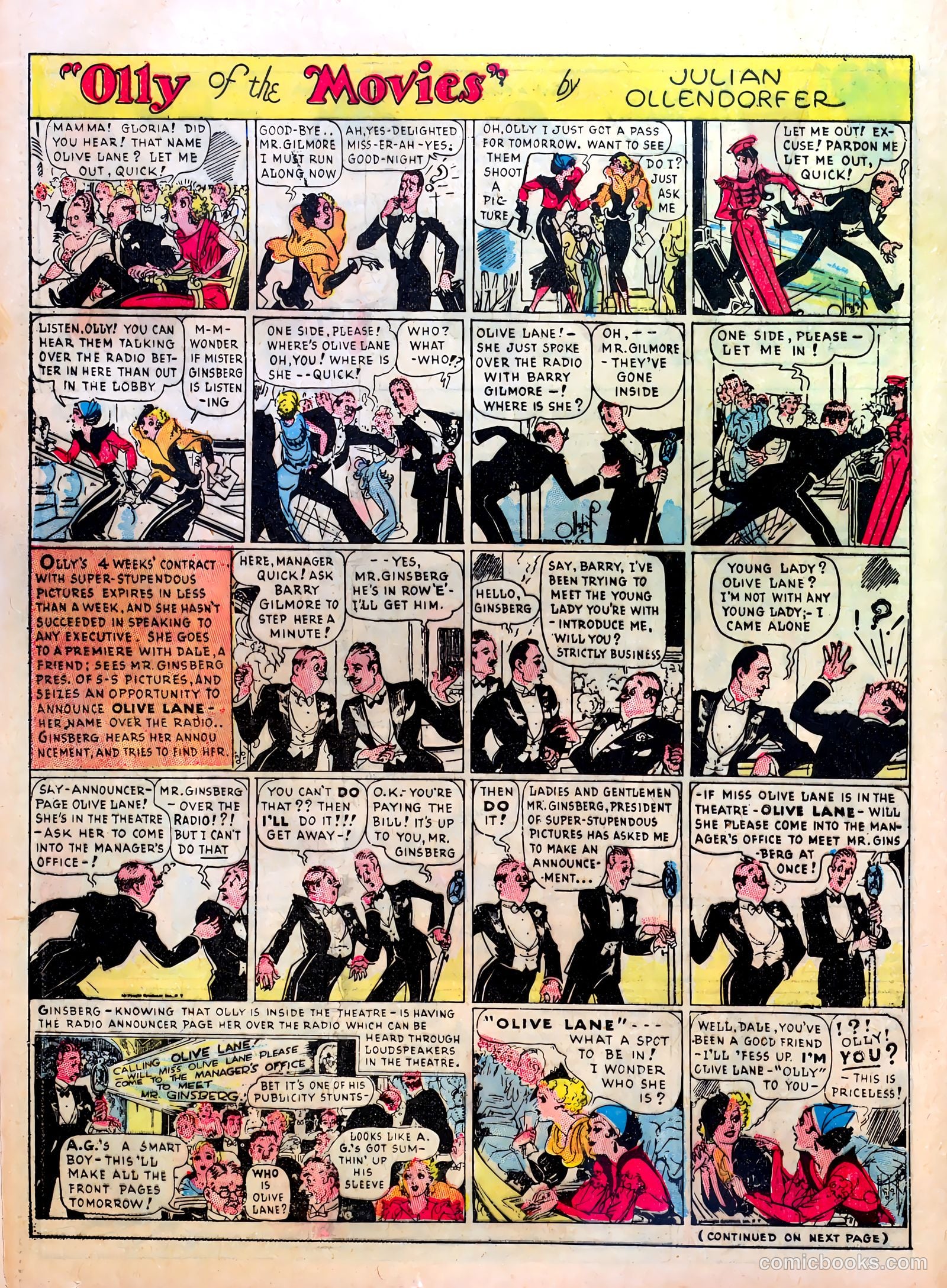 Famous Funnies #7 (1935) — page 34 of 64
