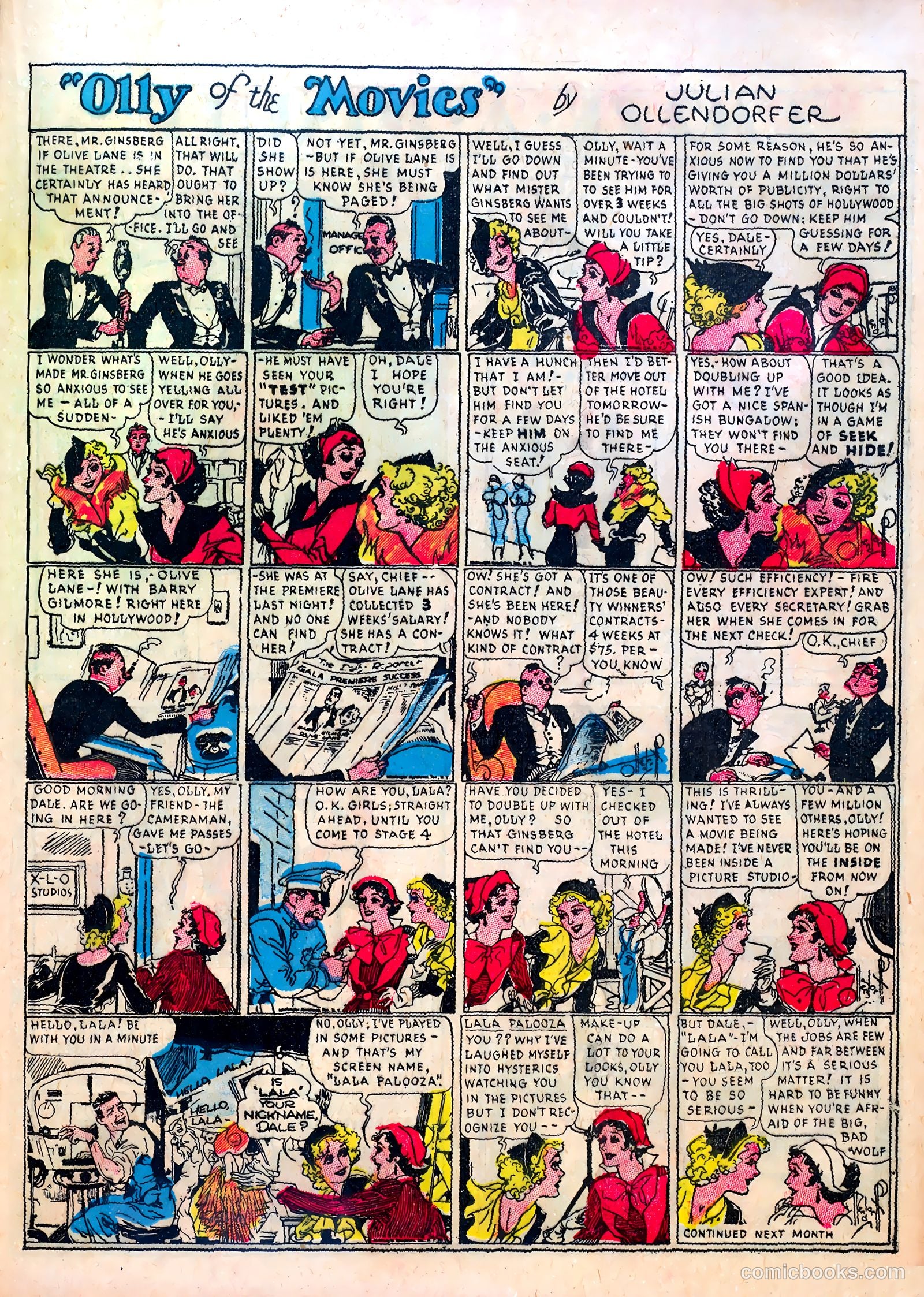 Famous Funnies #7 (1935) — page 35 of 64
