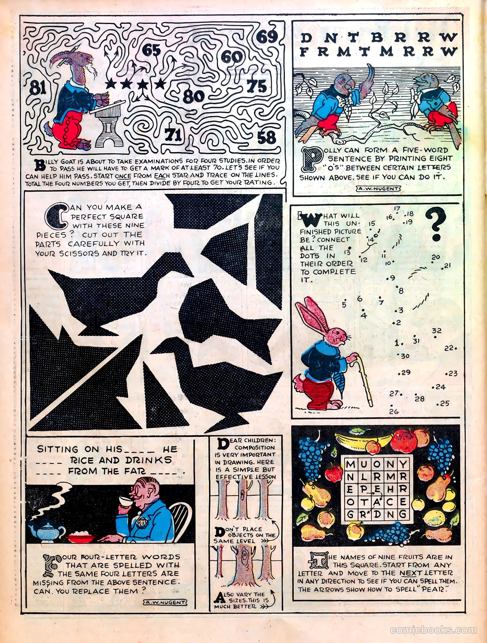 Famous Funnies #7 (1935) — page 60 of 64