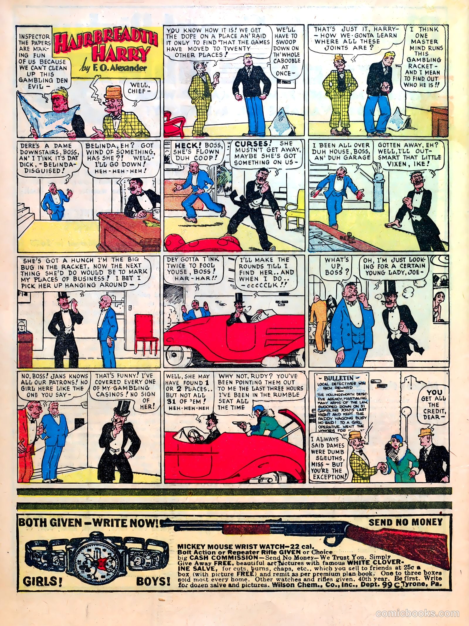 Famous Funnies #7 (1935) — page 62 of 64