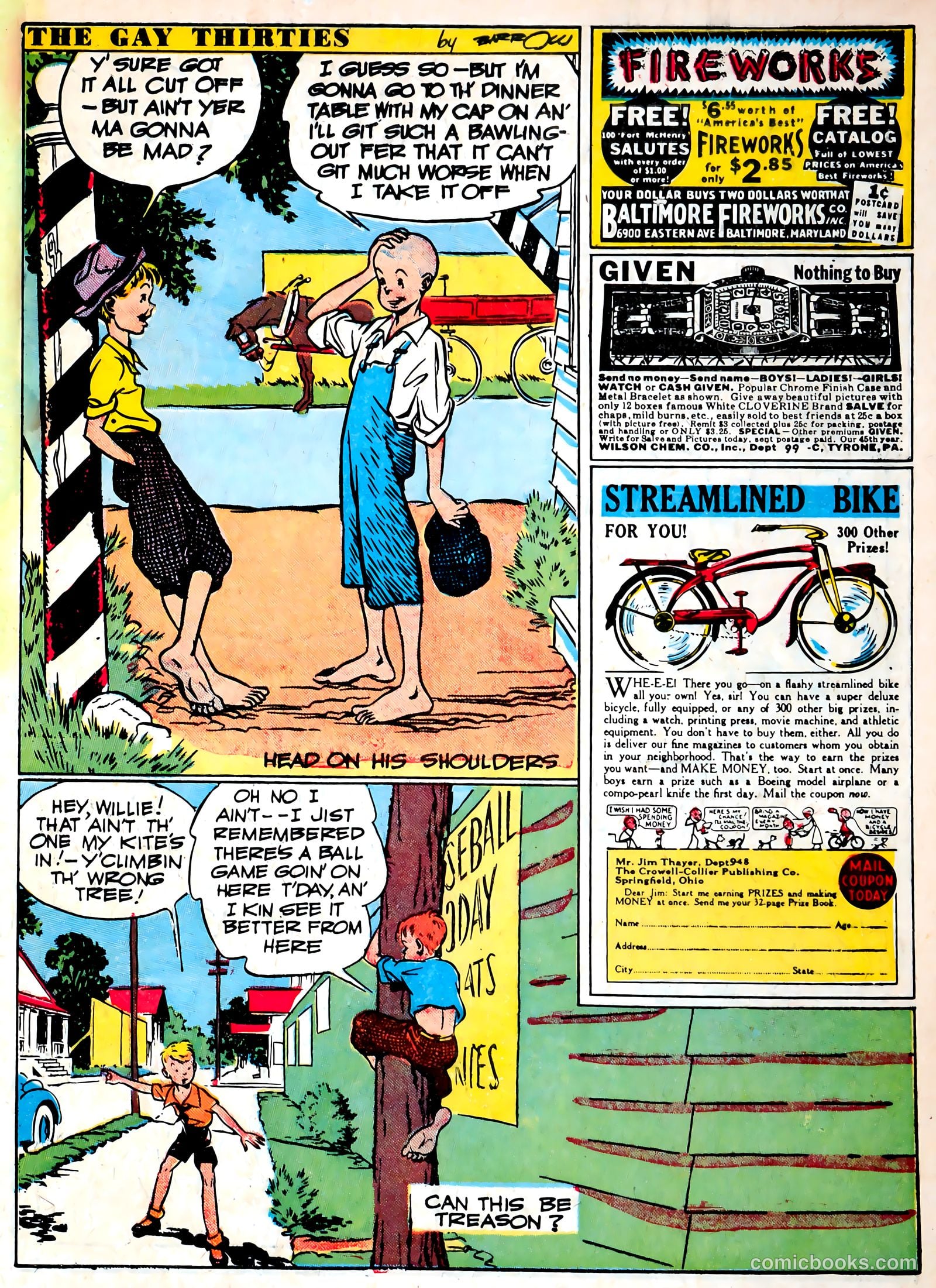Famous Funnies #70 (1940) — page 3 of 62
