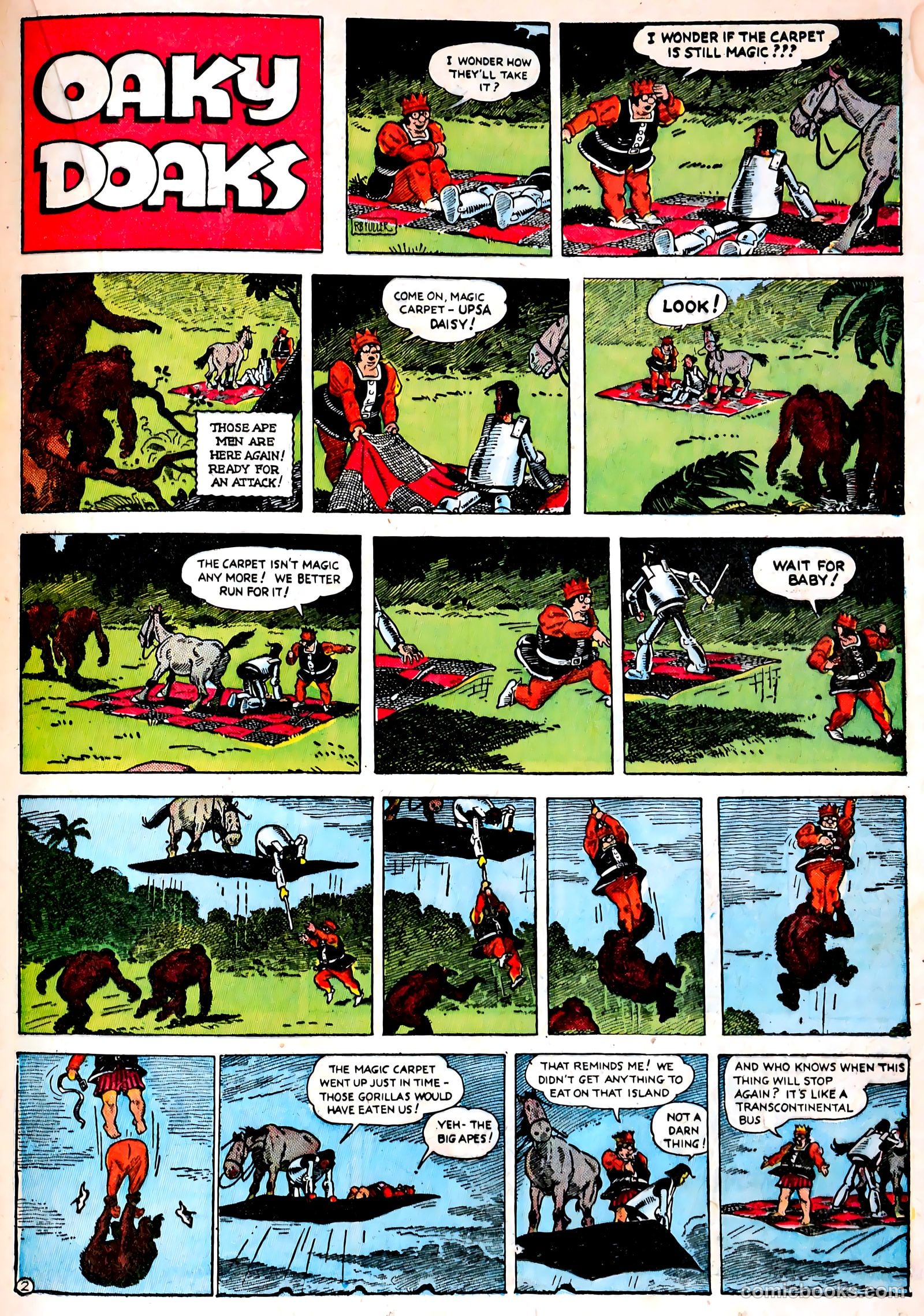 Famous Funnies #70 (1940) — page 34 of 62