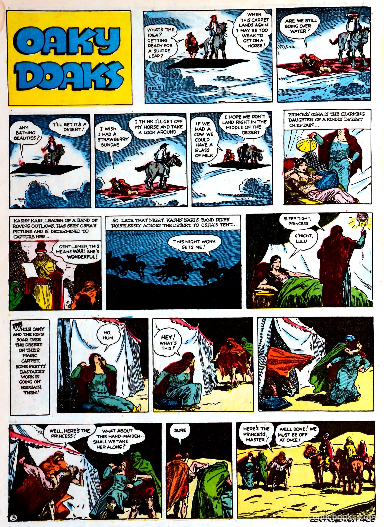 Famous Funnies #70 (1940) — page 35 of 62