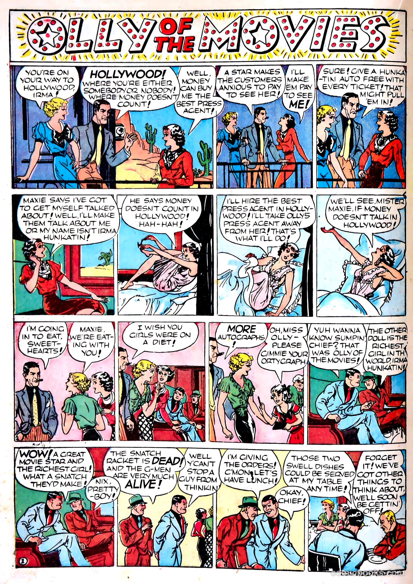 Famous Funnies #70 (1940) — page 39 of 62