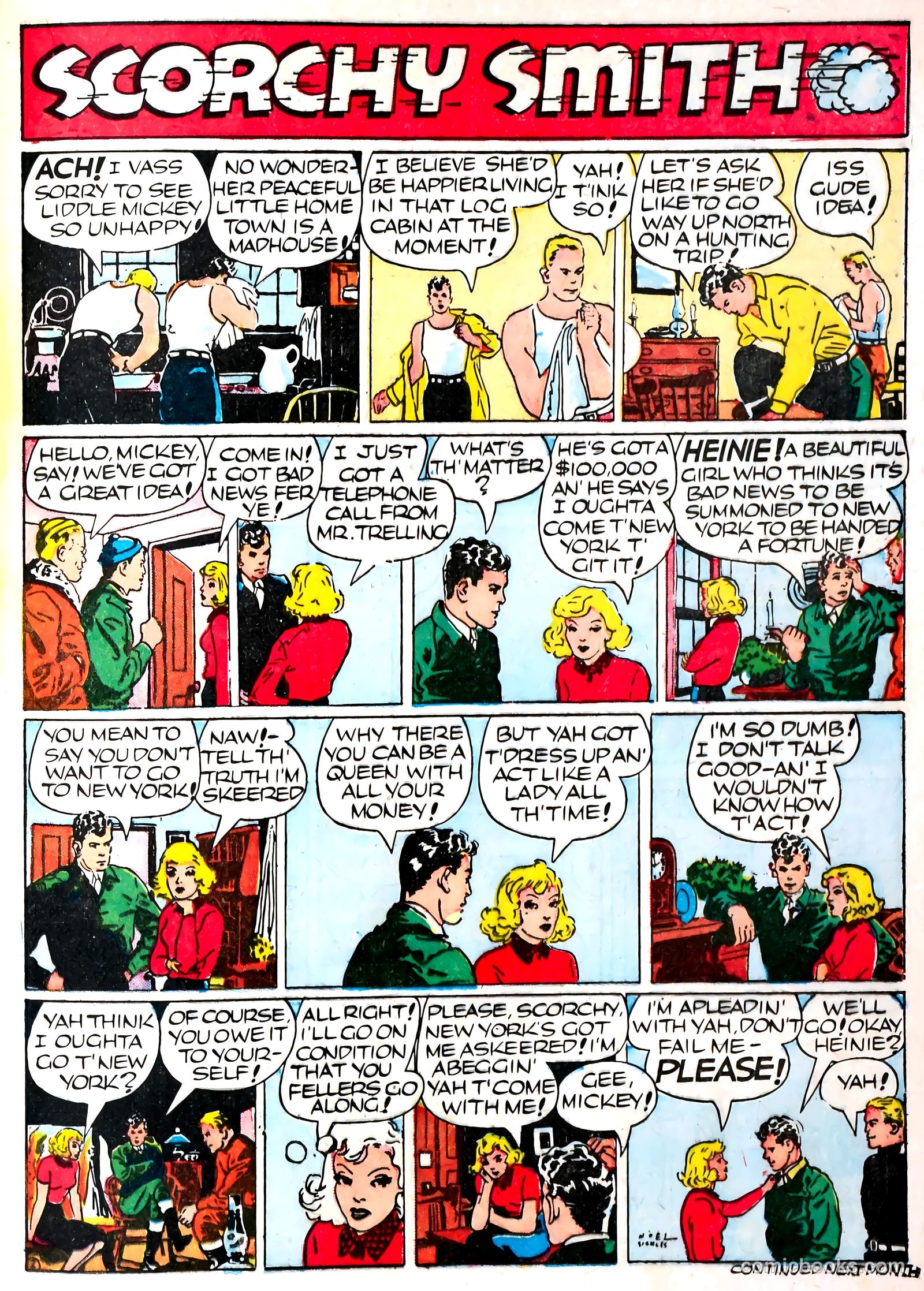 Famous Funnies #70 (1940) — page 42 of 62
