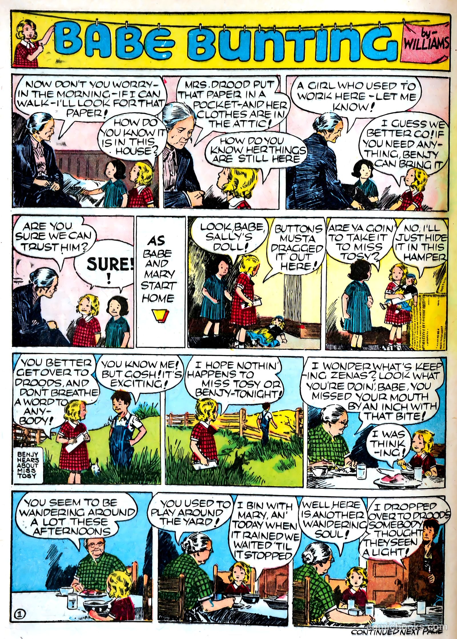 Famous Funnies #70 (1940) — page 49 of 62