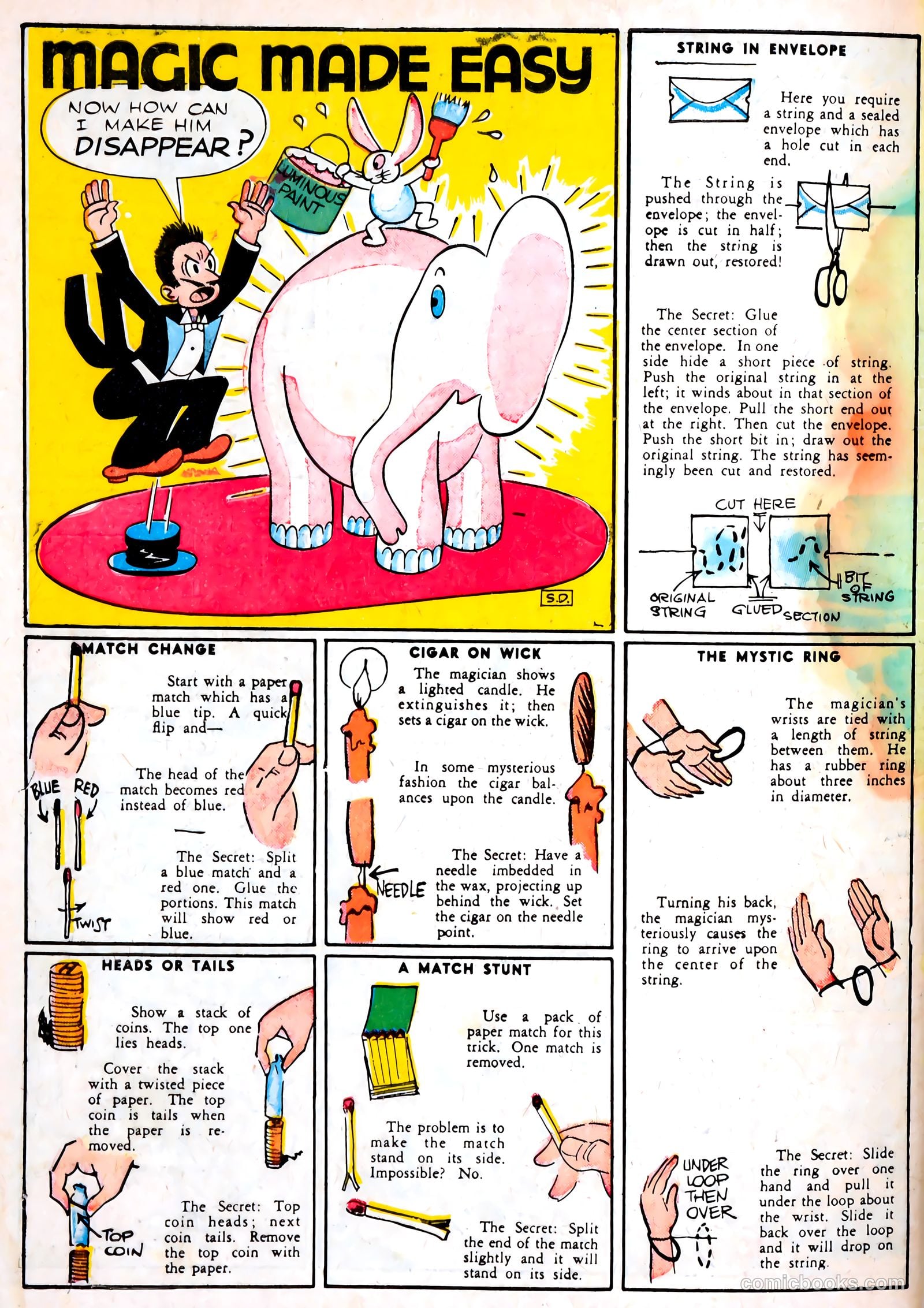 Famous Funnies #70 (1940) — page 60 of 62