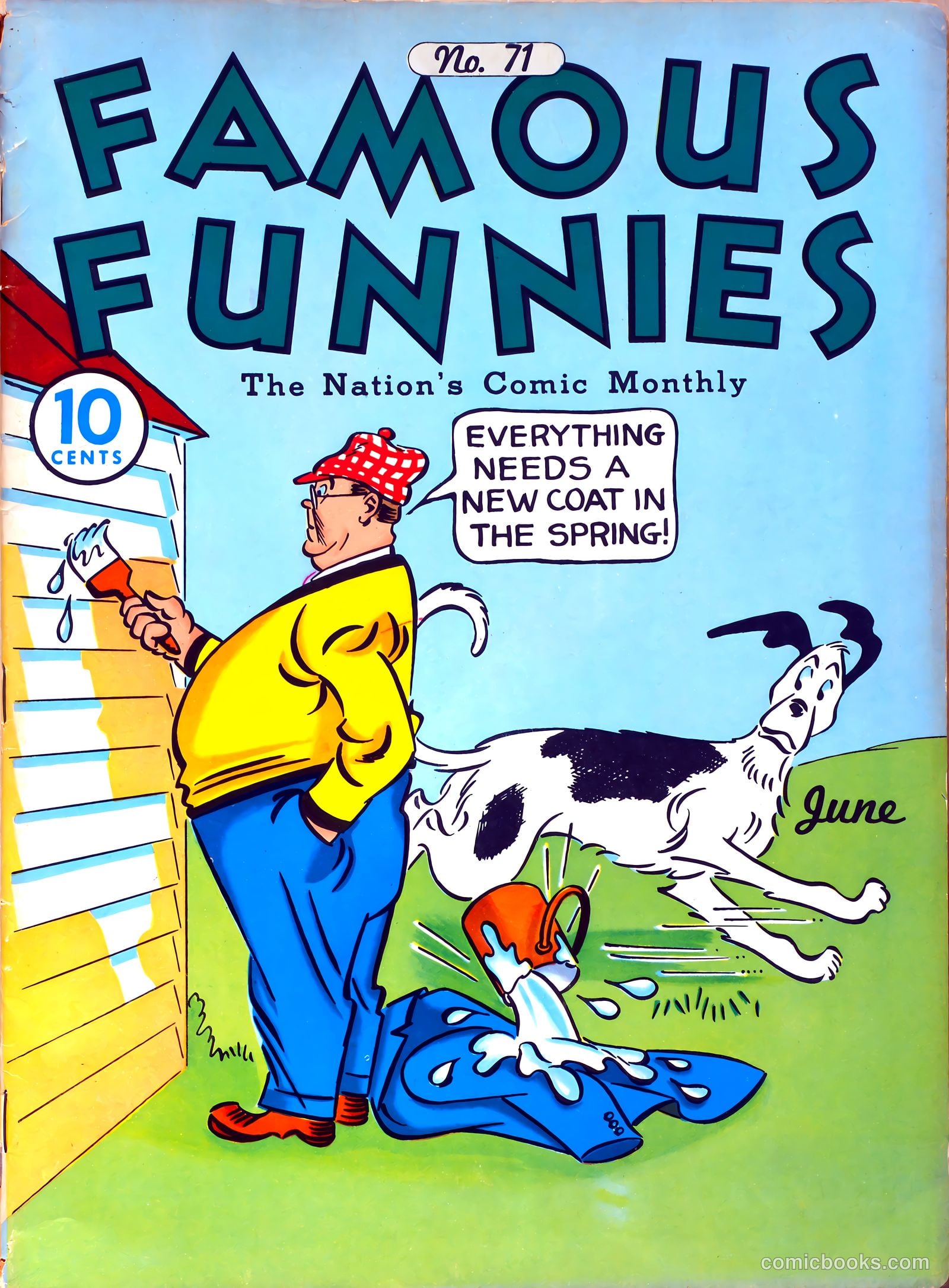 Famous Funnies #71