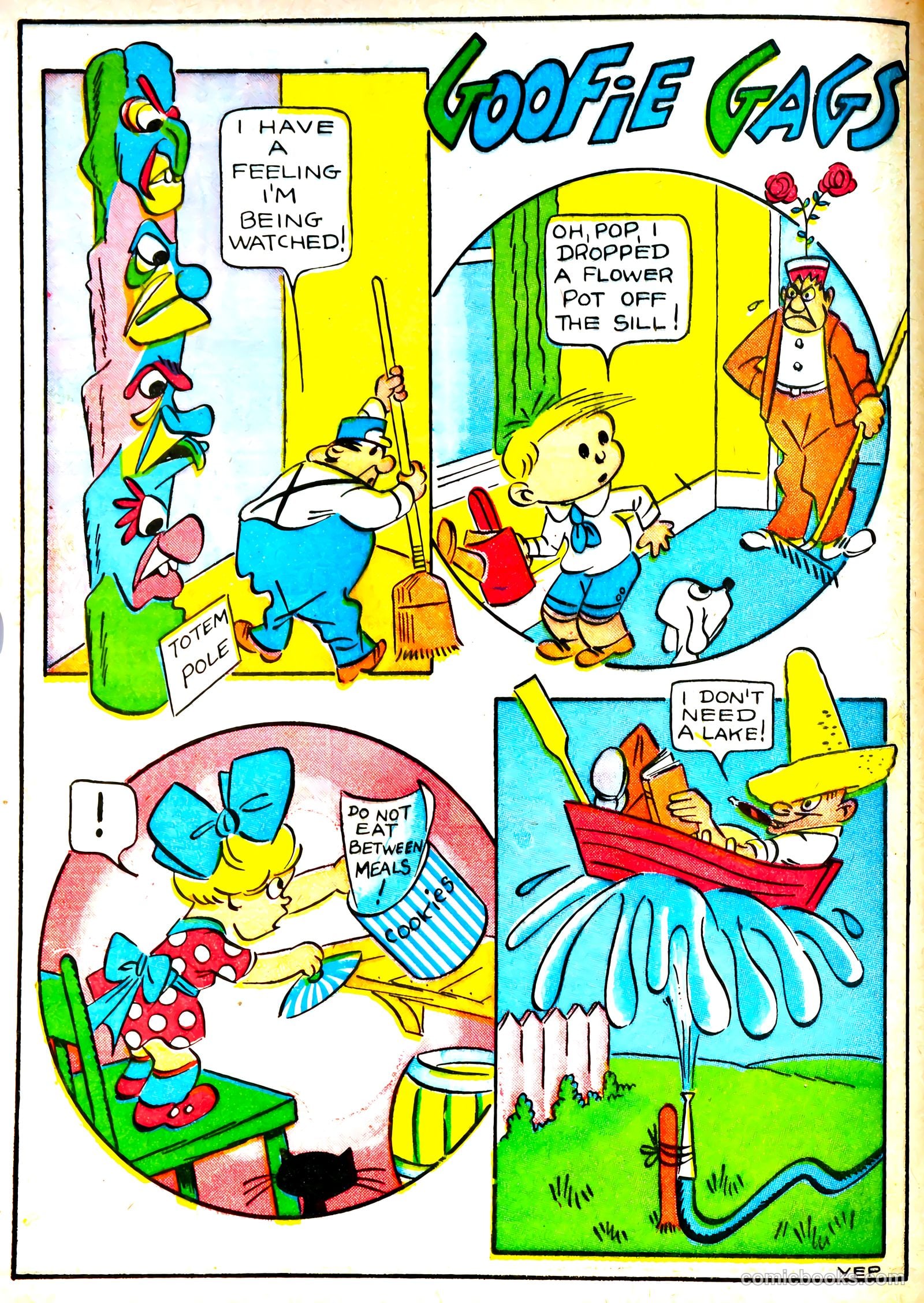 Famous Funnies #71 (1940) — page 4 of 62