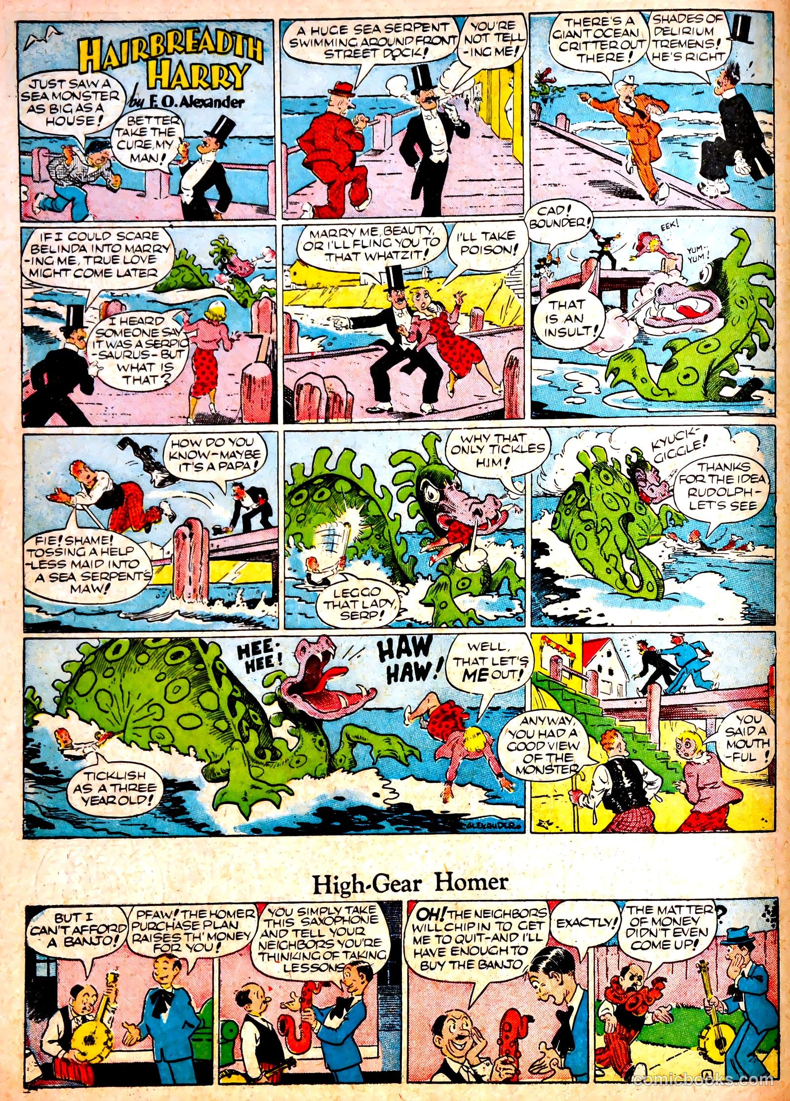 Famous Funnies #71 (1940) — page 16 of 62