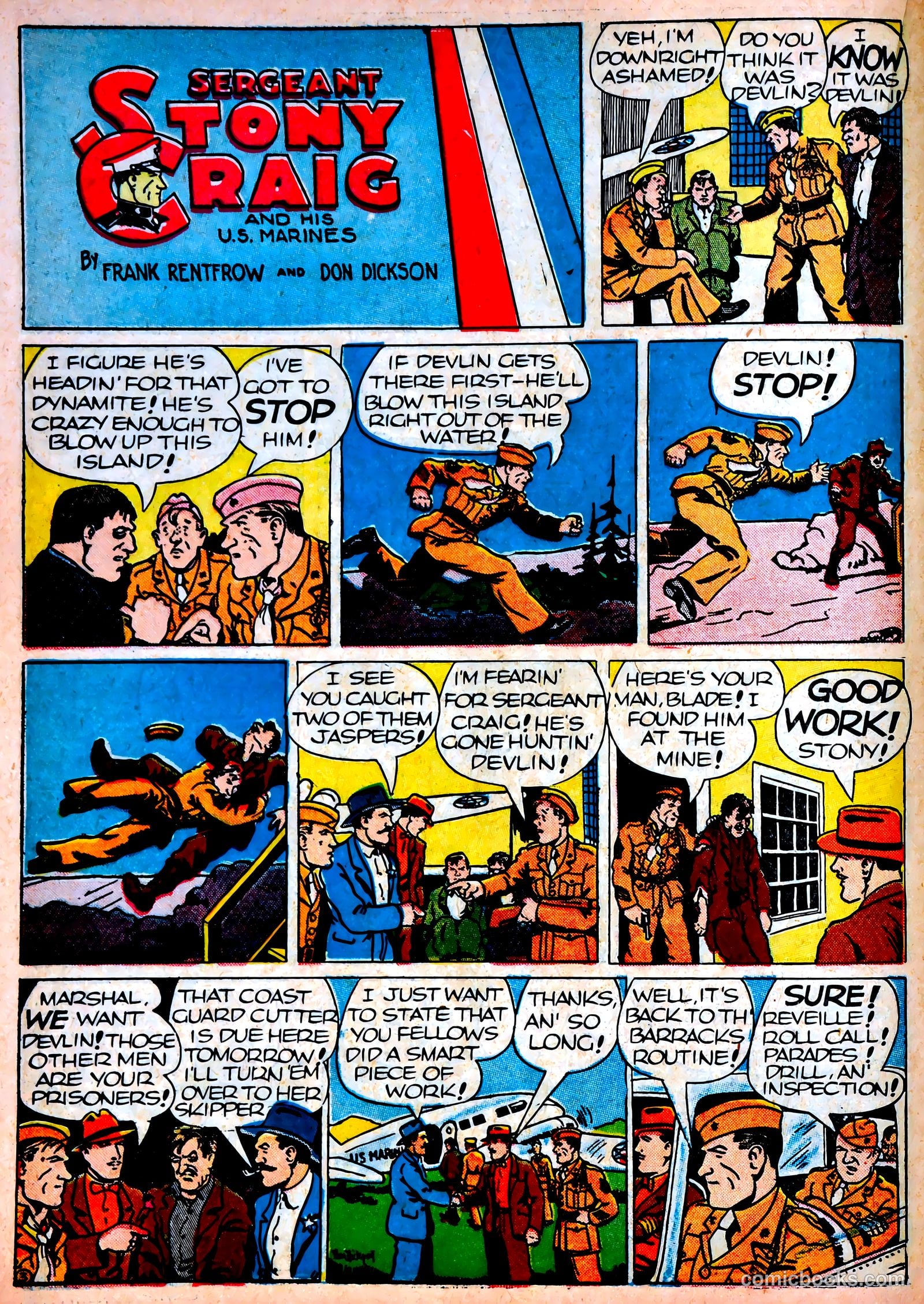 Famous Funnies #71 (1940) — page 20 of 62