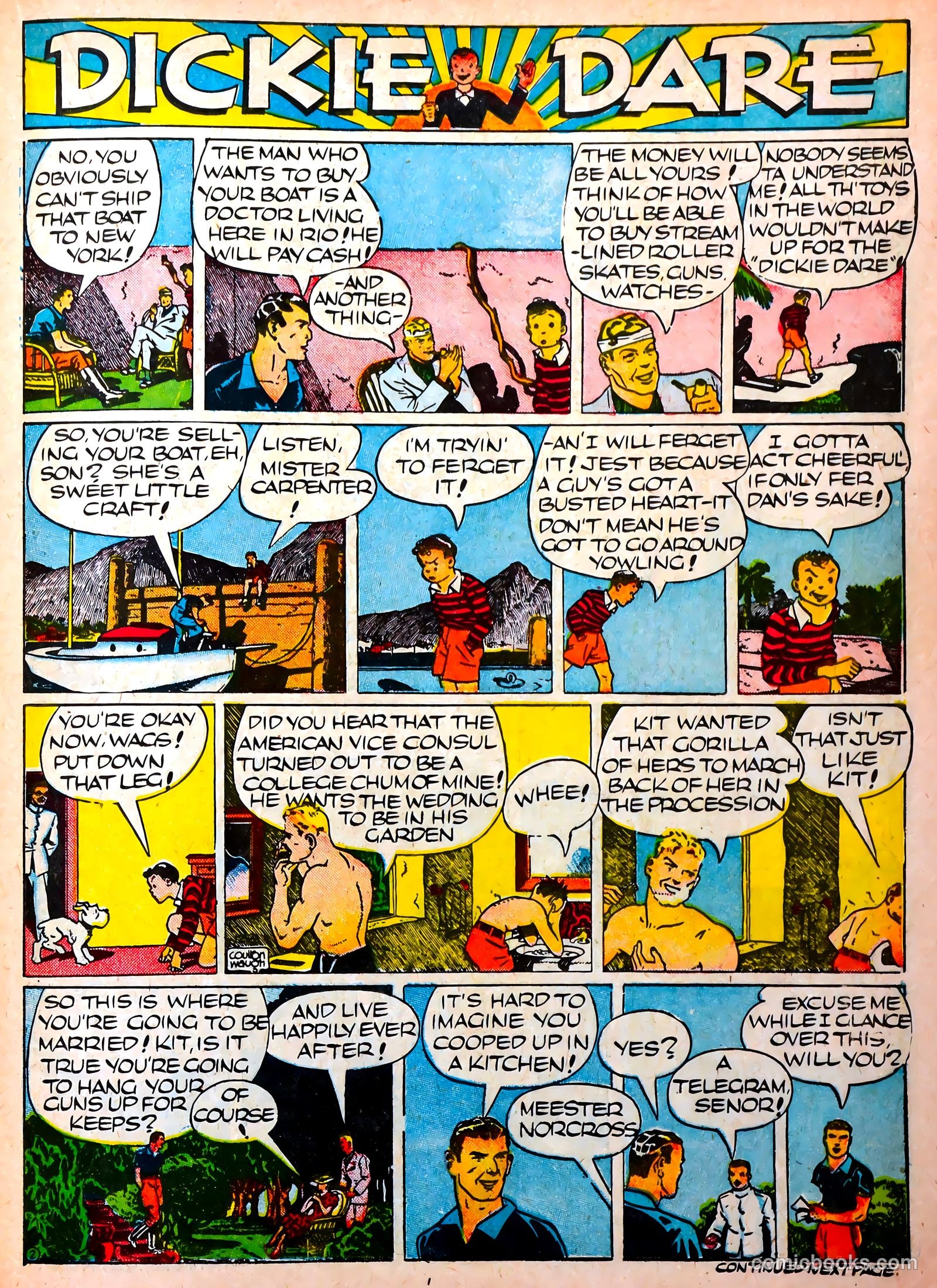 Famous Funnies #71 (1940) — page 23 of 62