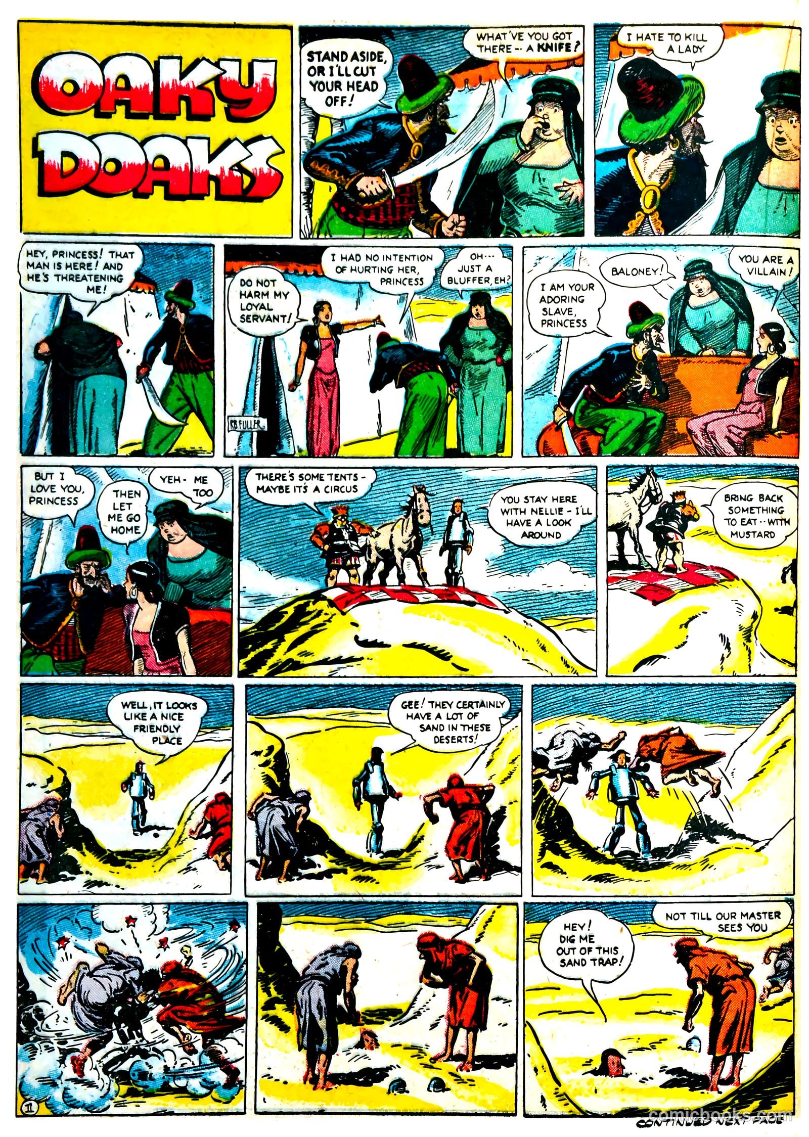 Famous Funnies #71 (1940) — page 33 of 62