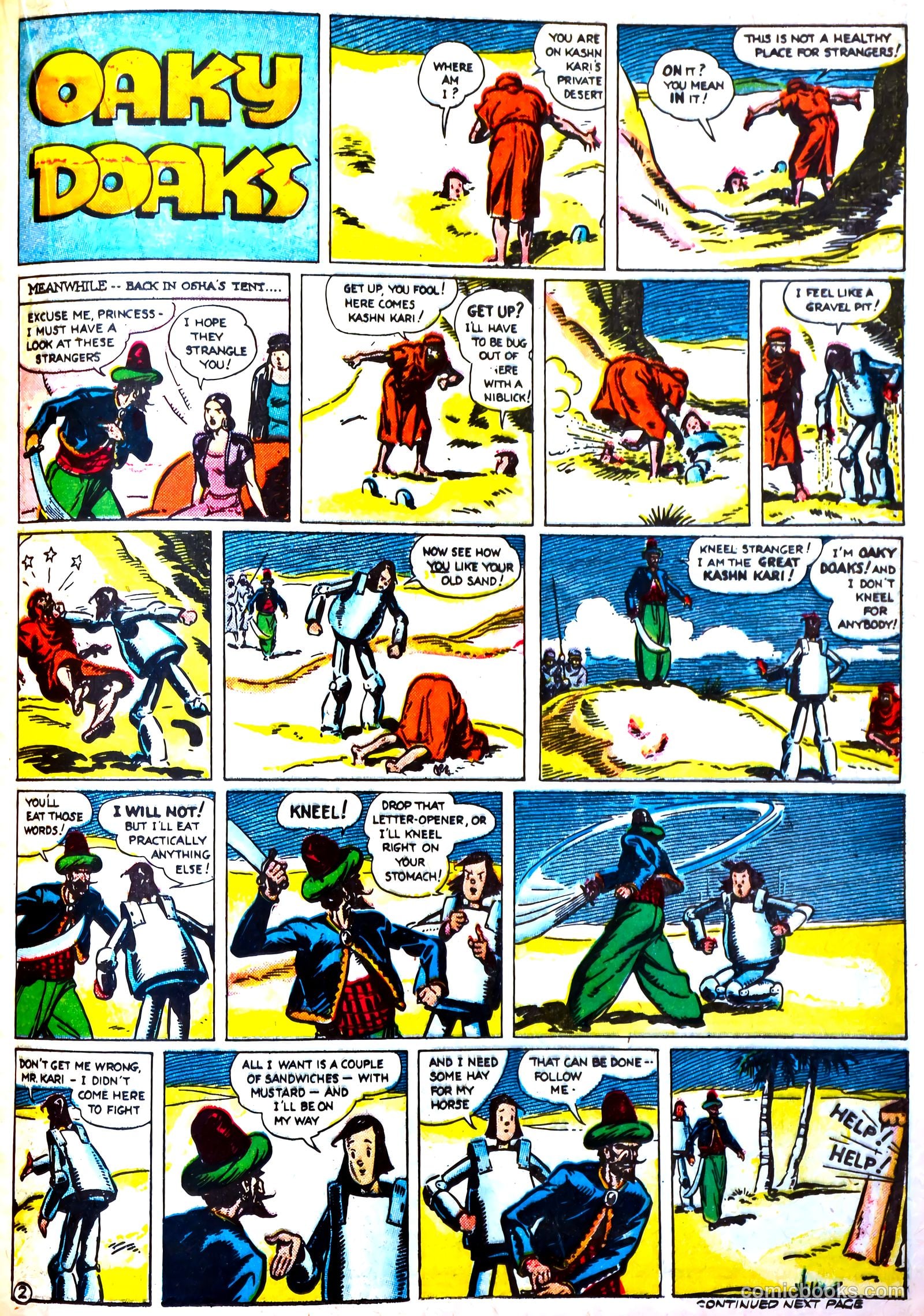 Famous Funnies #71 (1940) — page 34 of 62
