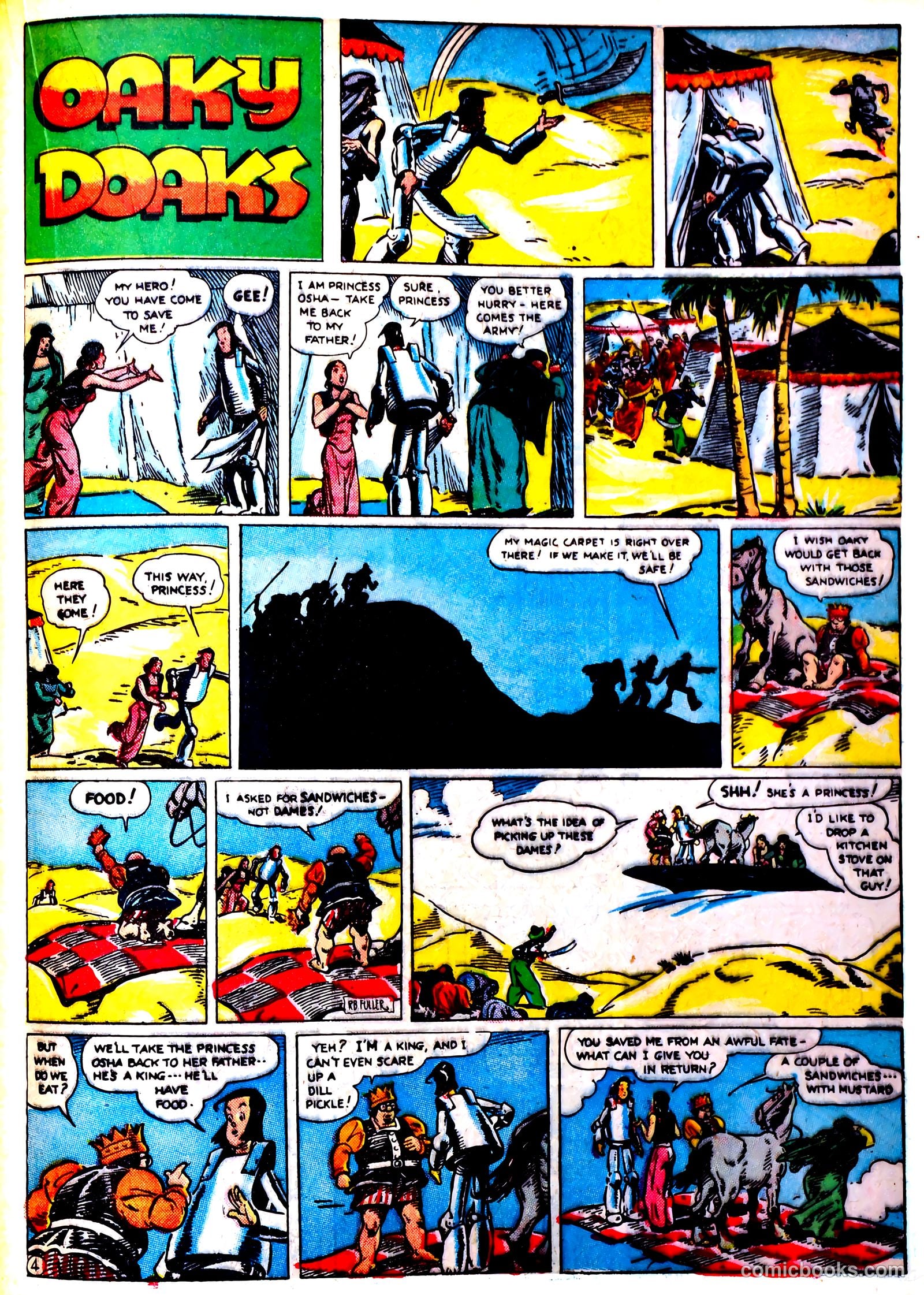 Famous Funnies #71 (1940) — page 36 of 62