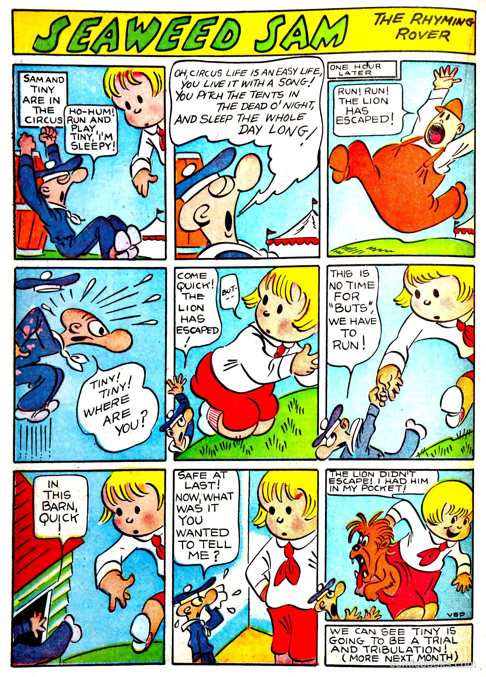 Famous Funnies #71 (1940) — page 37 of 62