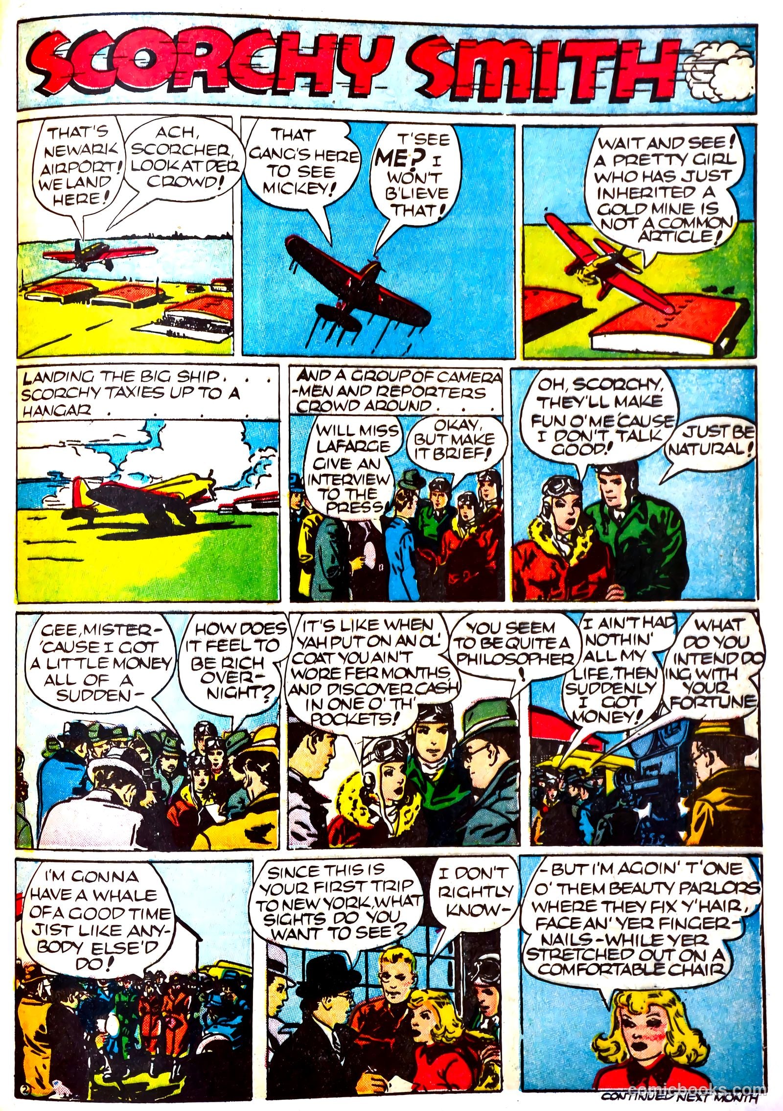 Famous Funnies #71 (1940) — page 42 of 62