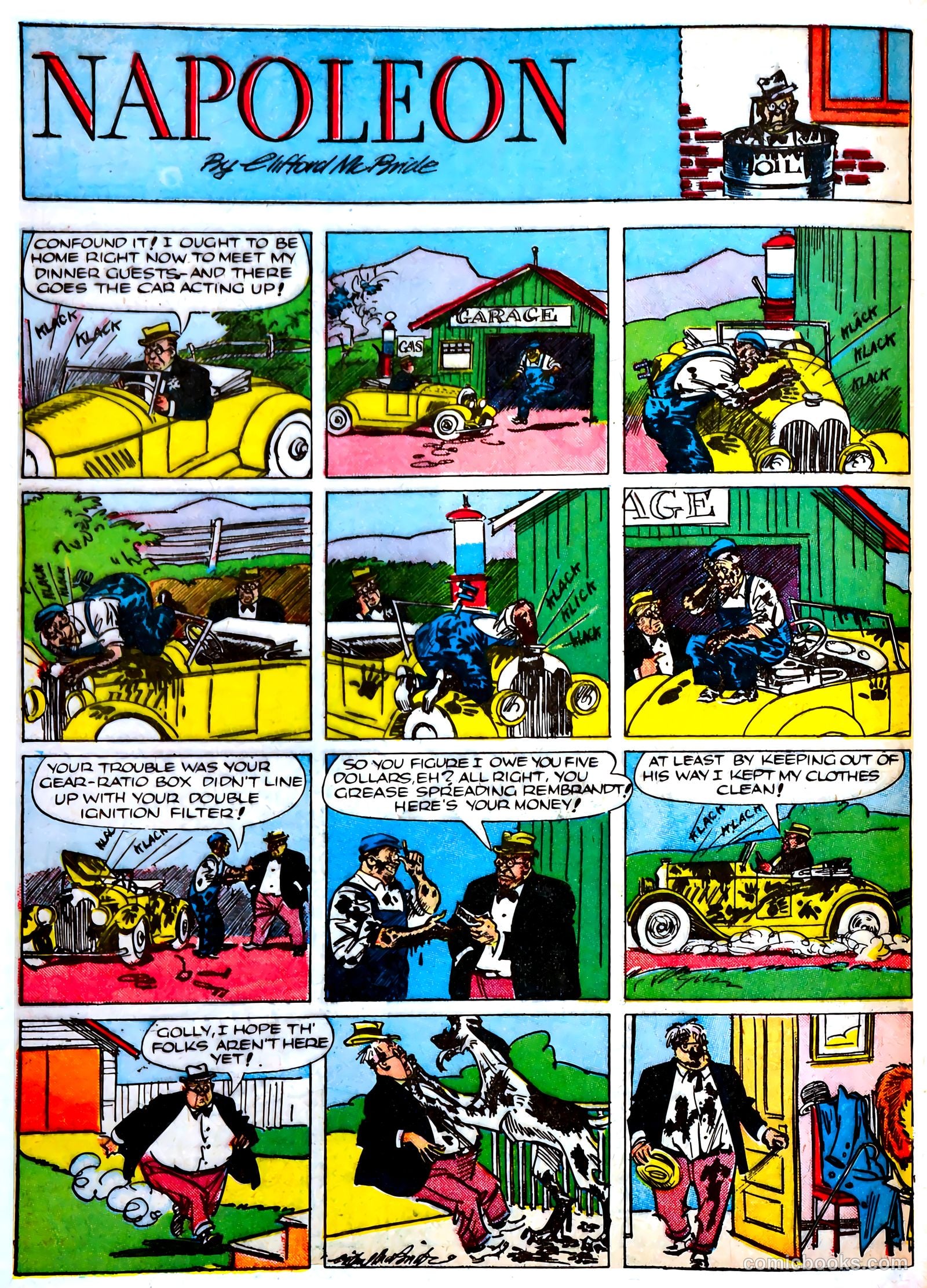 Famous Funnies #71 (1940) — page 47 of 62