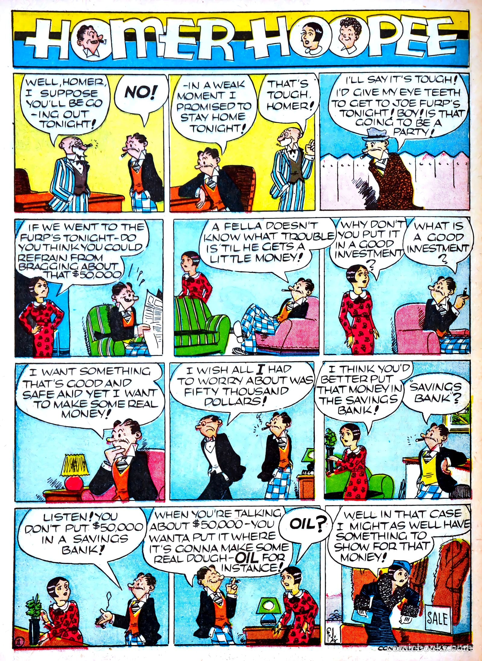Famous Funnies #71 (1940) — page 56 of 62