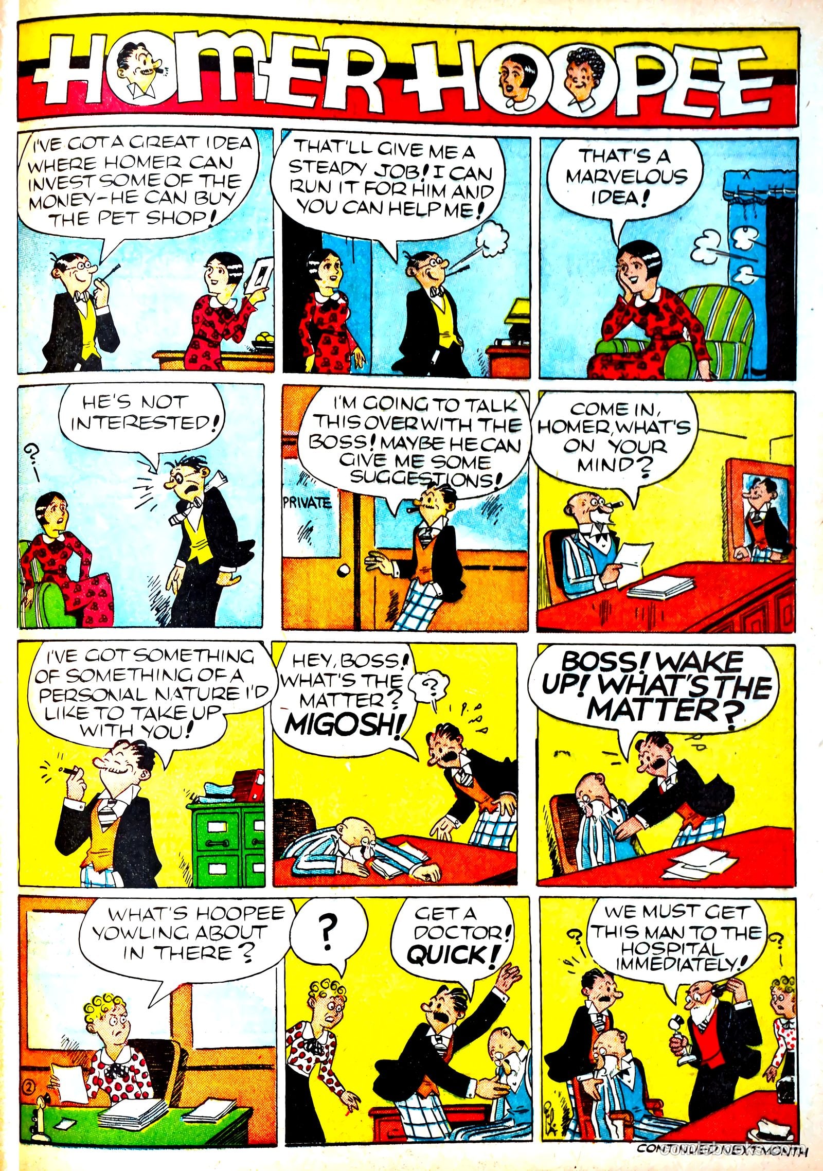 Famous Funnies #71 (1940) — page 57 of 62