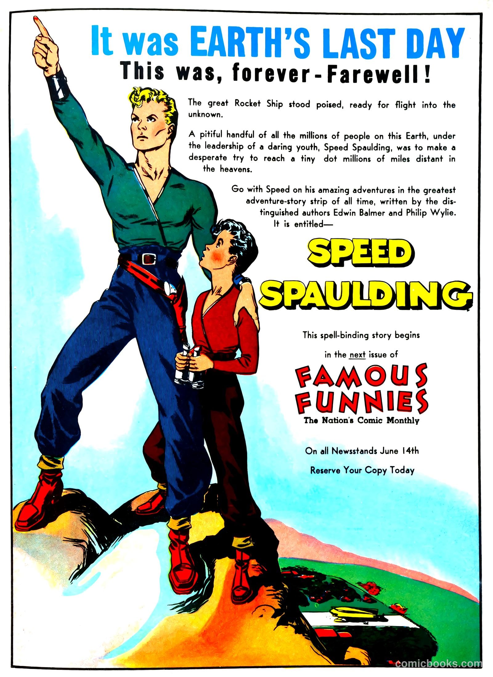 Famous Funnies #71 (1940) — page 61 of 62
