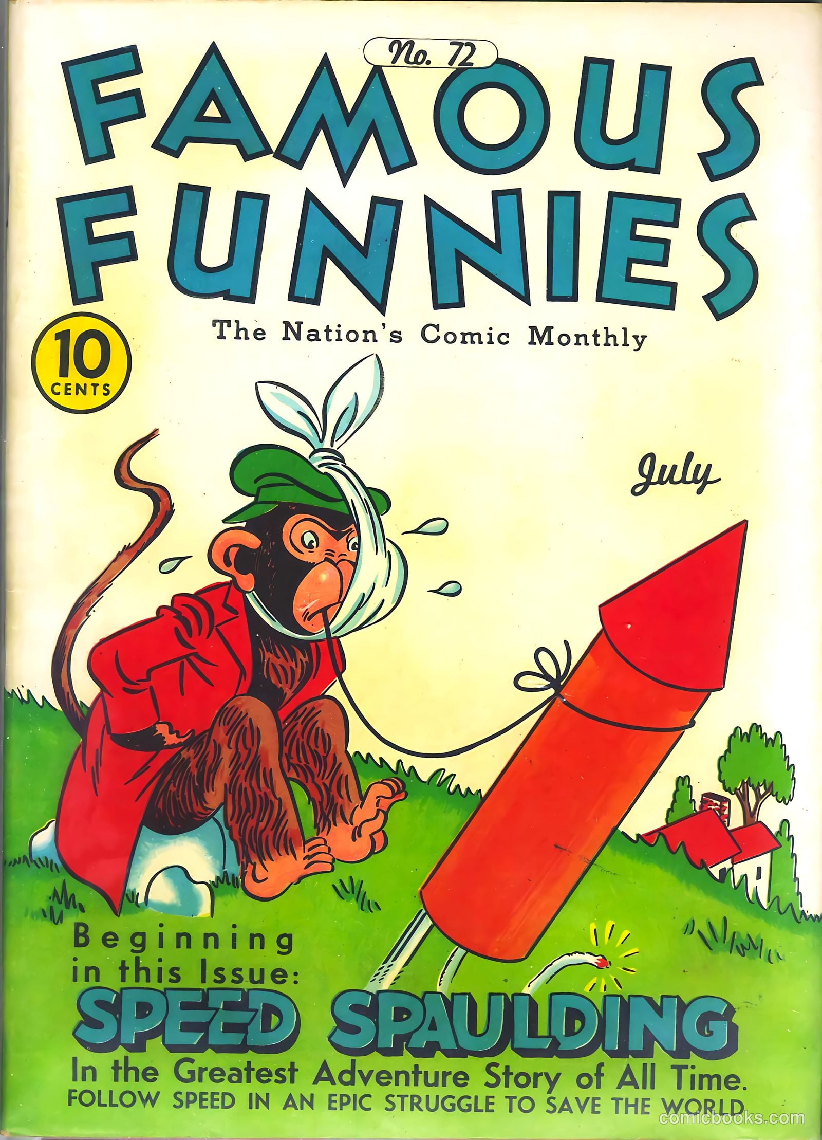 Famous Funnies #72