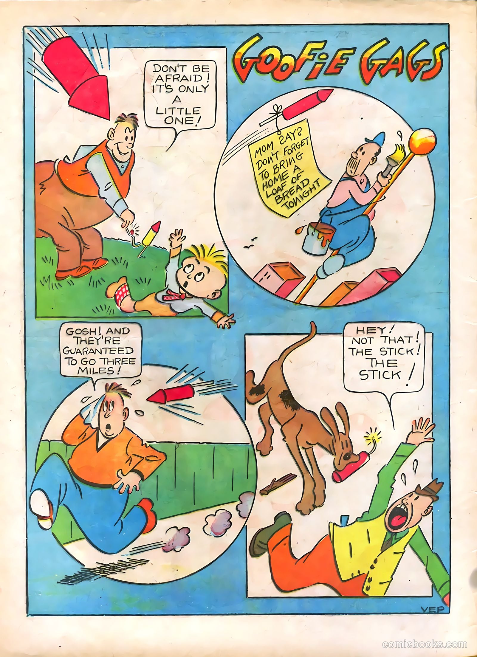 Famous Funnies #72 (1940) — page 4 of 64