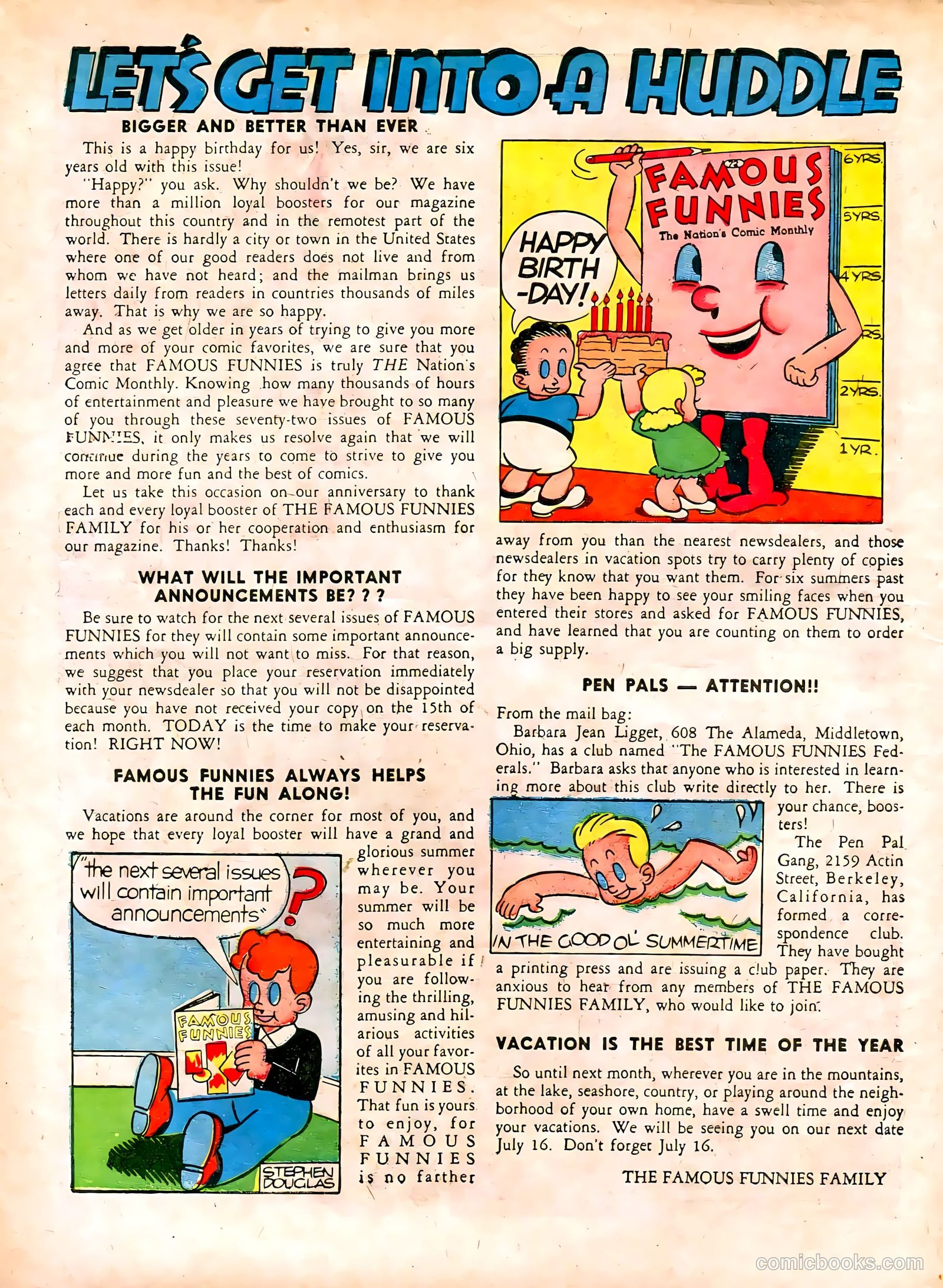 Famous Funnies #72 (1940) — page 10 of 64