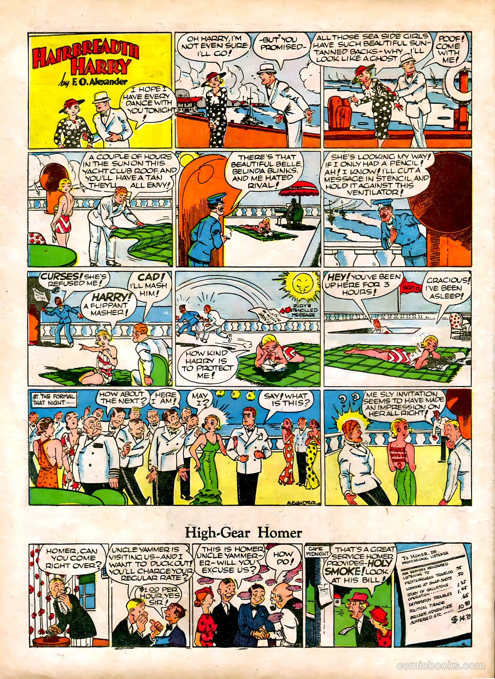Famous Funnies #72 (1940) — page 16 of 64