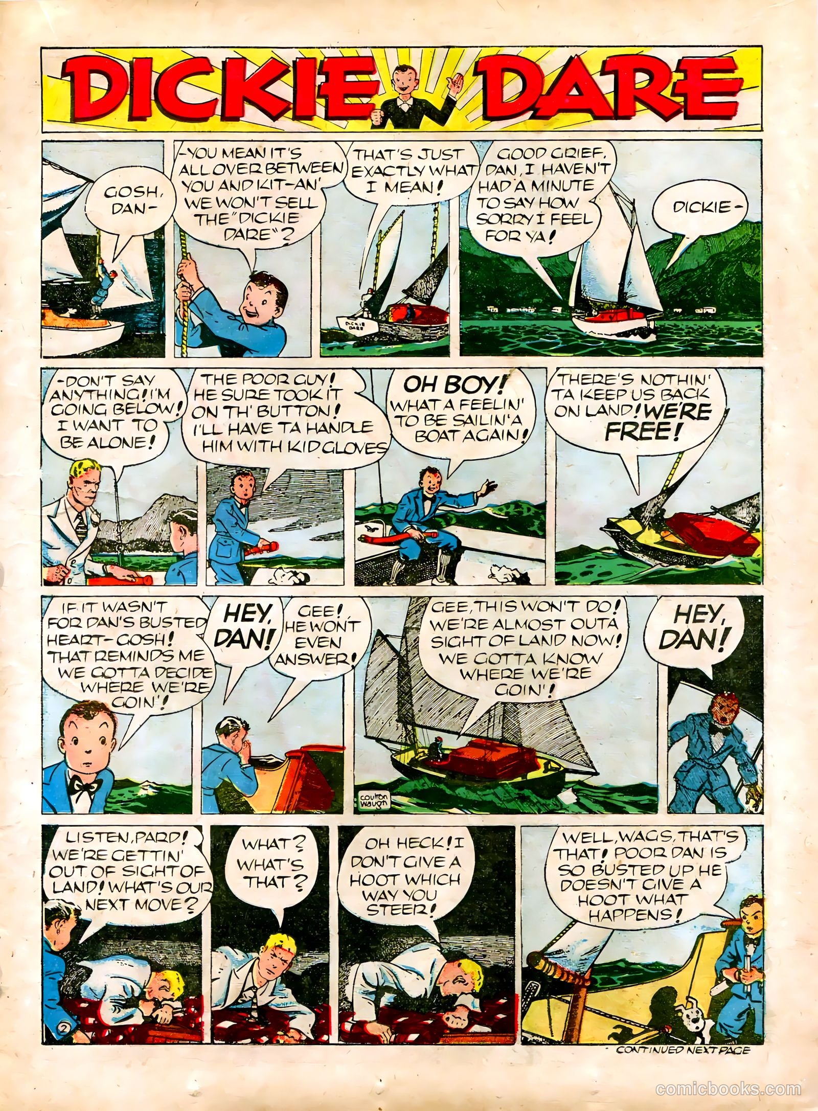 Famous Funnies #72 (1940) — page 23 of 64