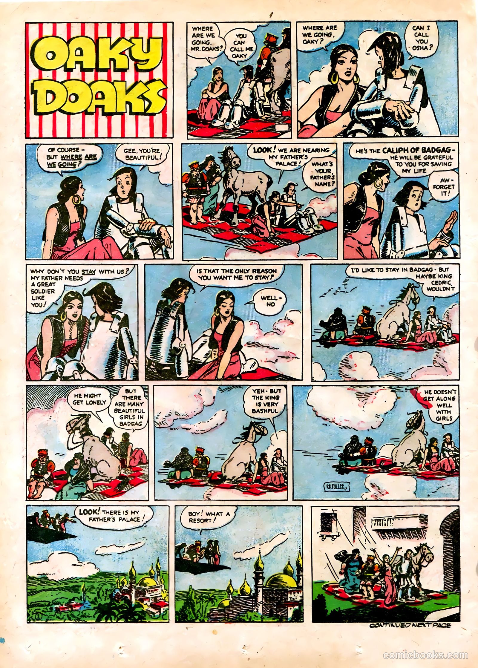 Famous Funnies #72 (1940) — page 34 of 64