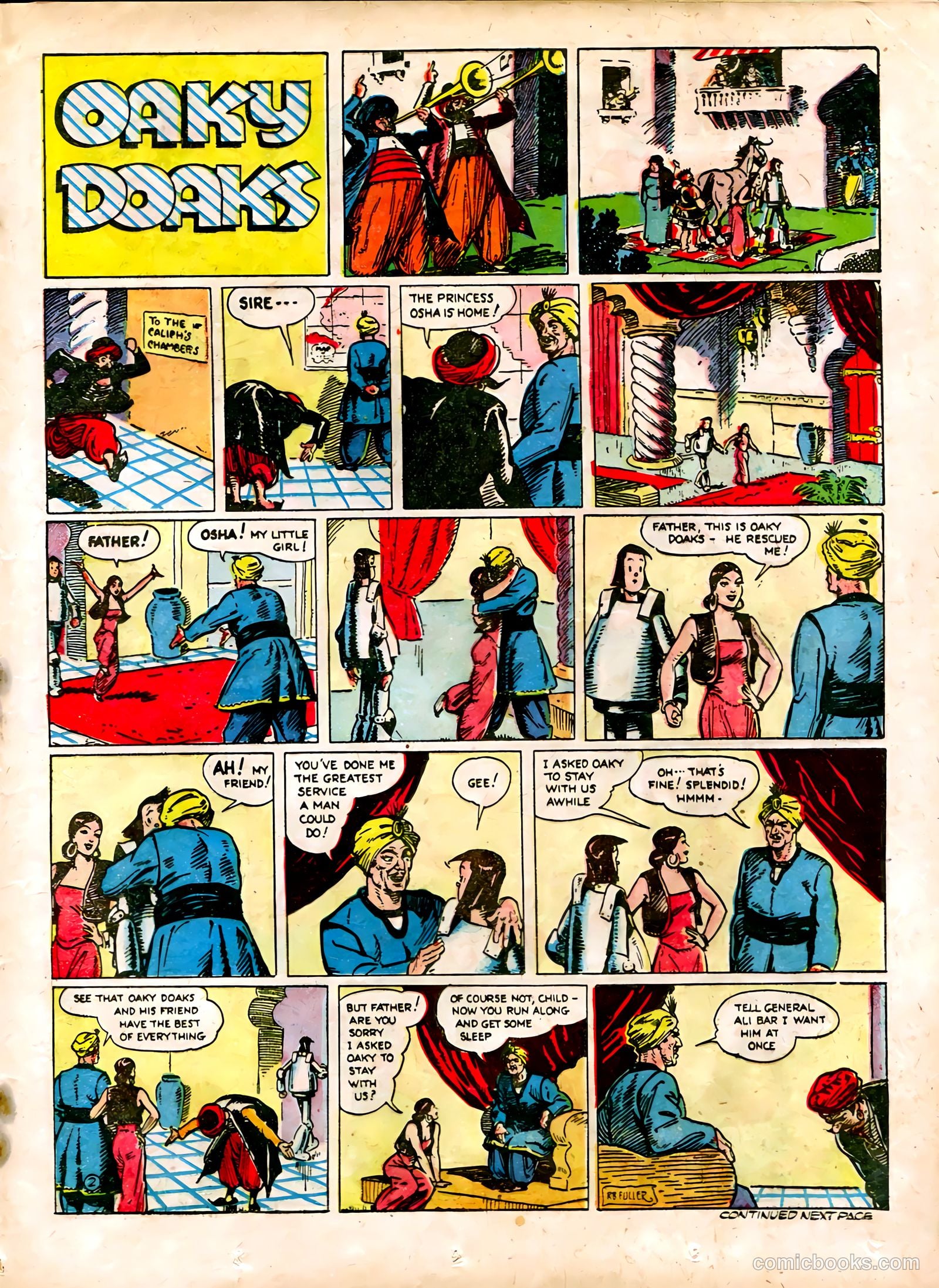 Famous Funnies #72 (1940) — page 35 of 64