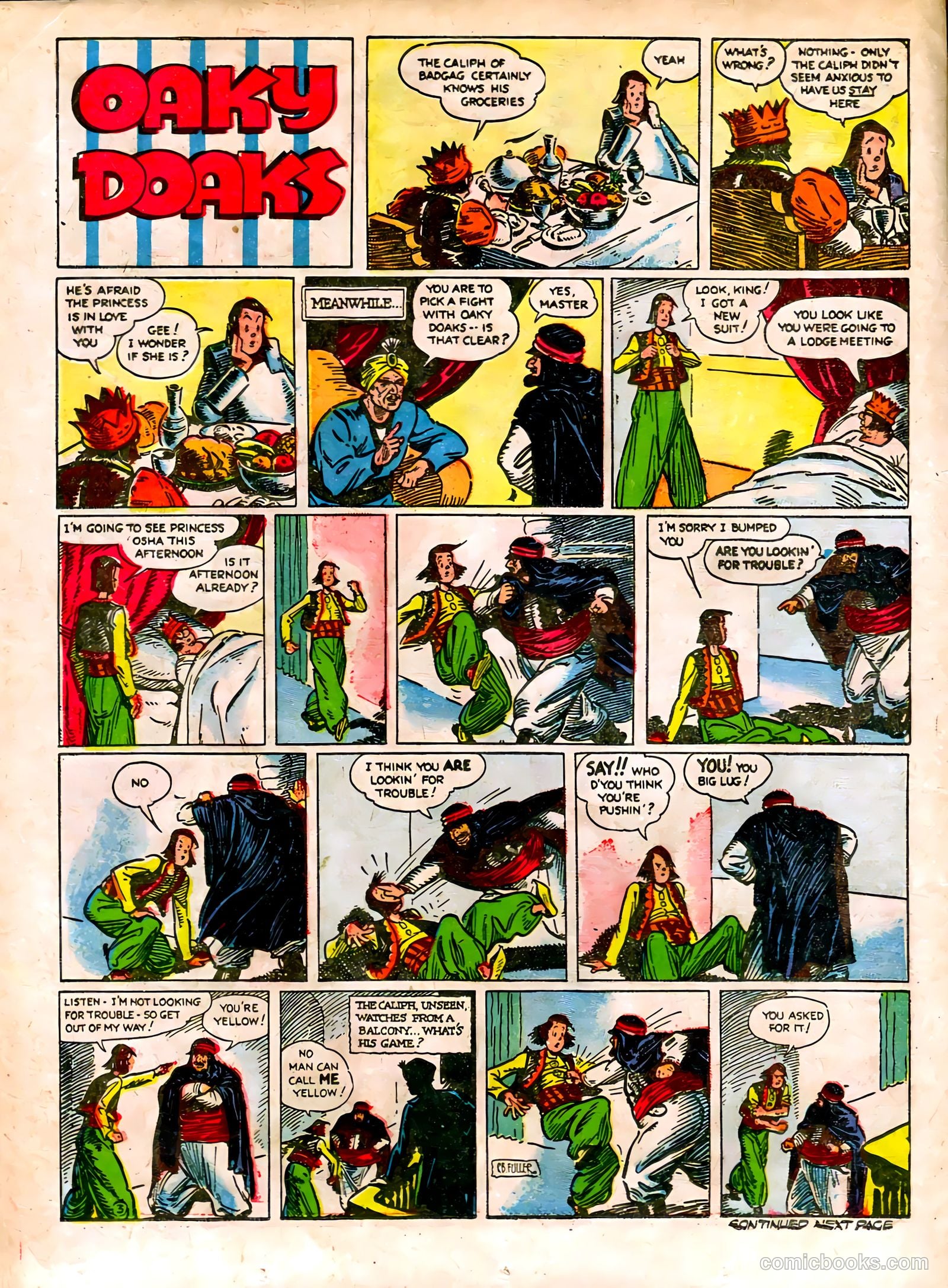Famous Funnies #72 (1940) — page 36 of 64