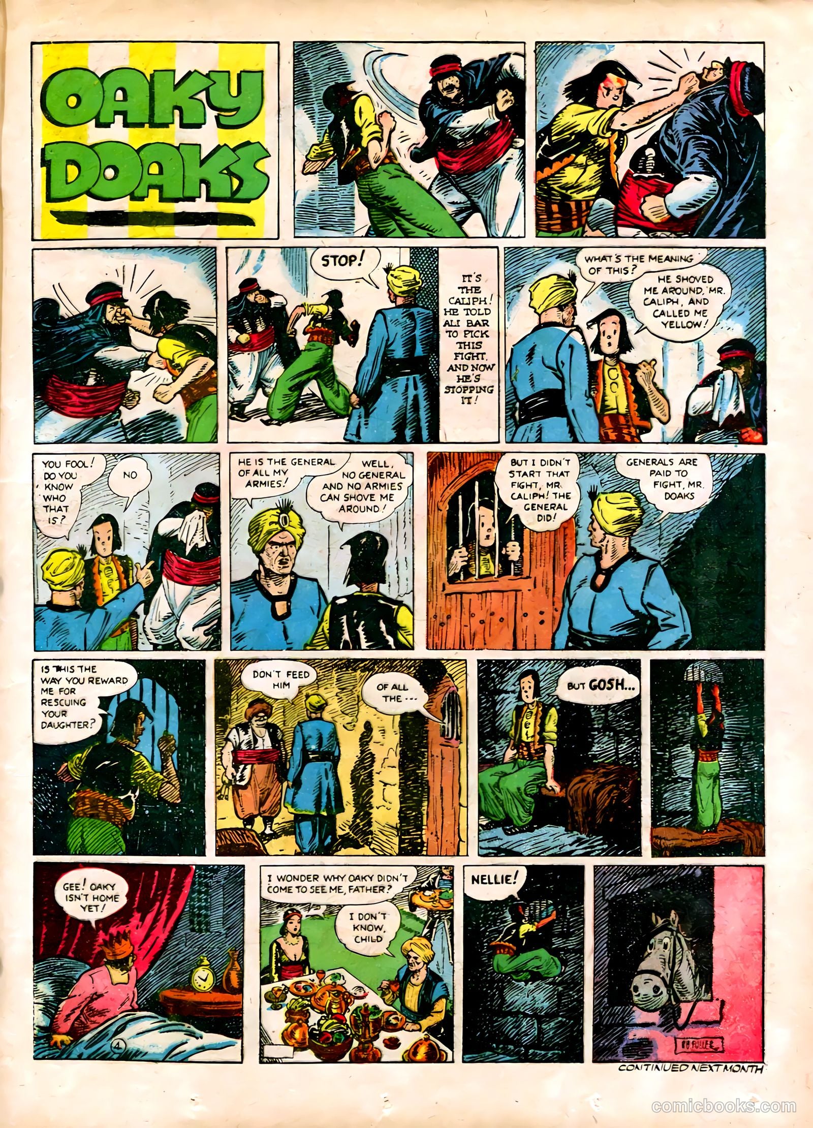 Famous Funnies #72 (1940) — page 37 of 64