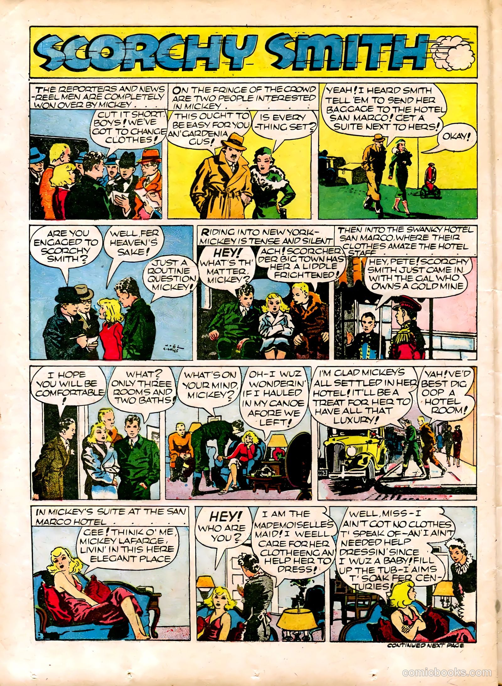 Famous Funnies #72 (1940) — page 42 of 64