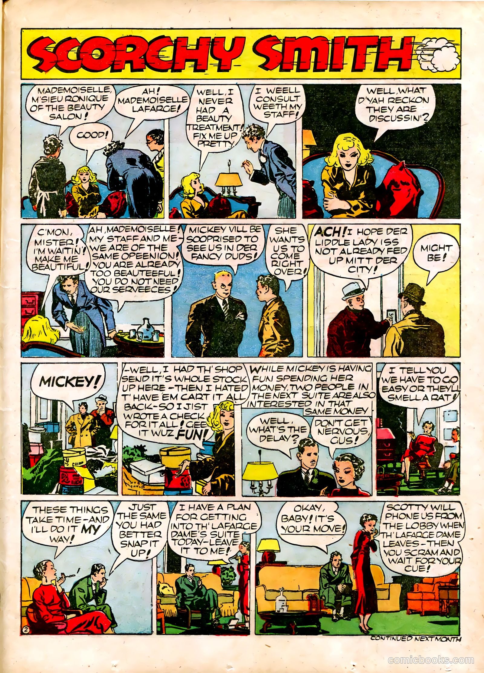 Famous Funnies #72 (1940) — page 43 of 64