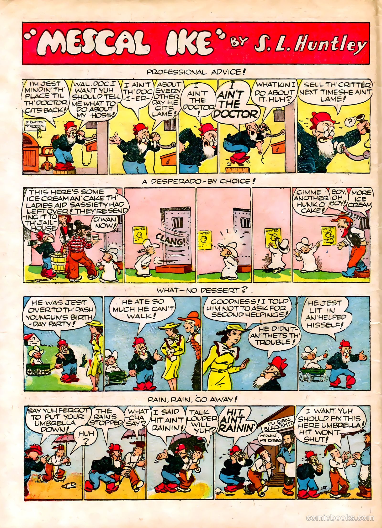 Famous Funnies #72 (1940) — page 52 of 64