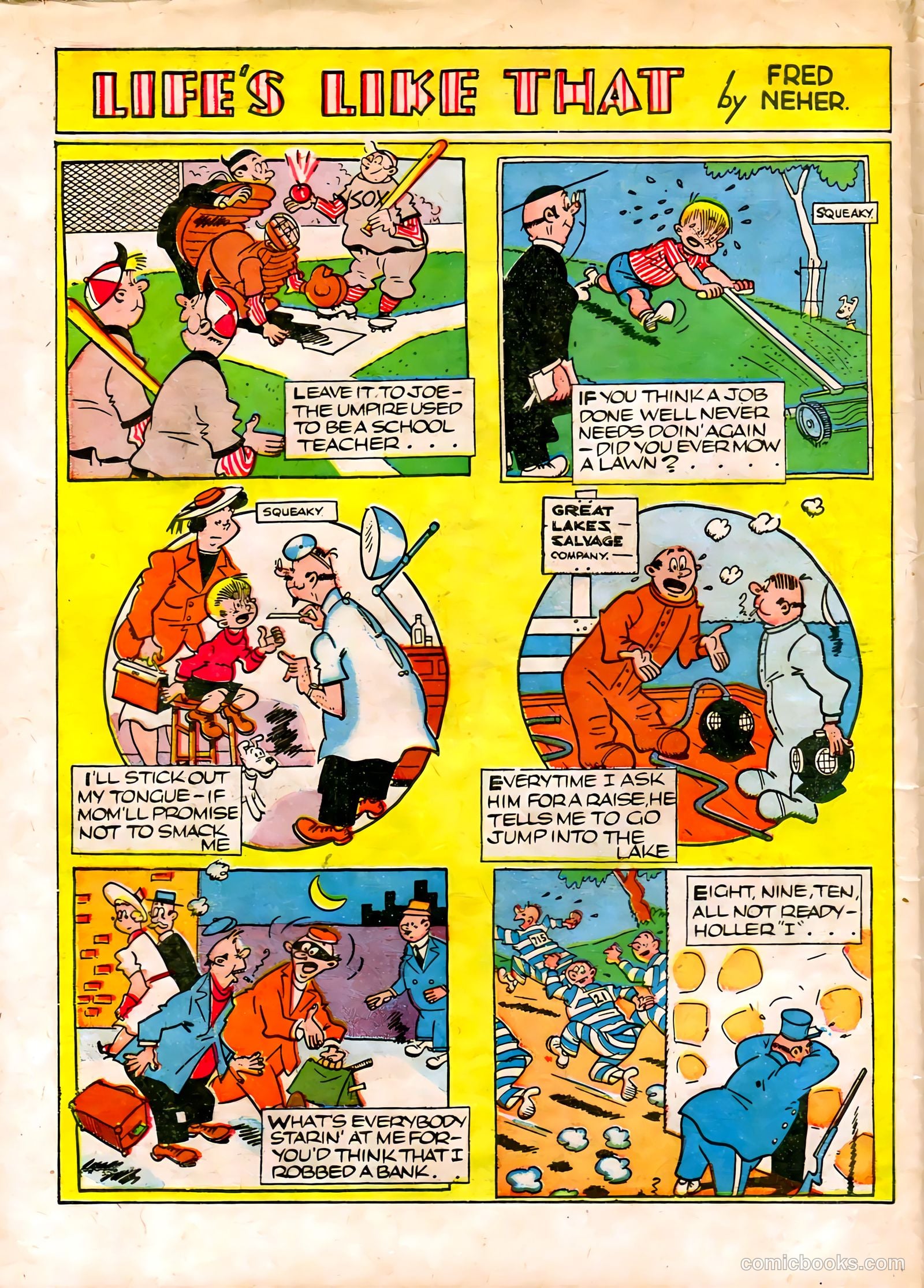 Famous Funnies #72 (1940) — page 54 of 64