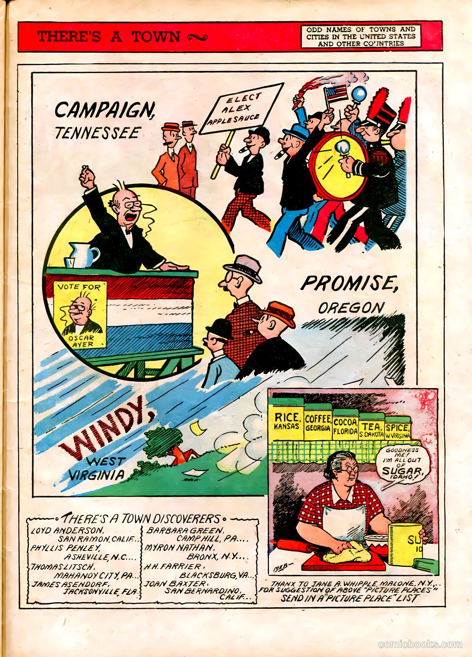 Famous Funnies #72 (1940) — page 55 of 64