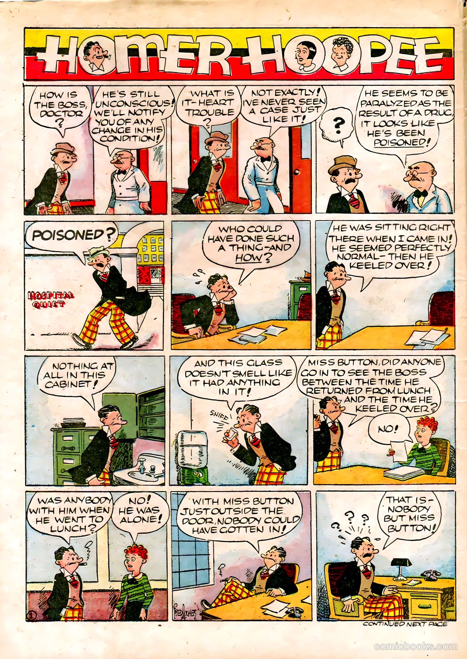 Famous Funnies #72 (1940) — page 58 of 64