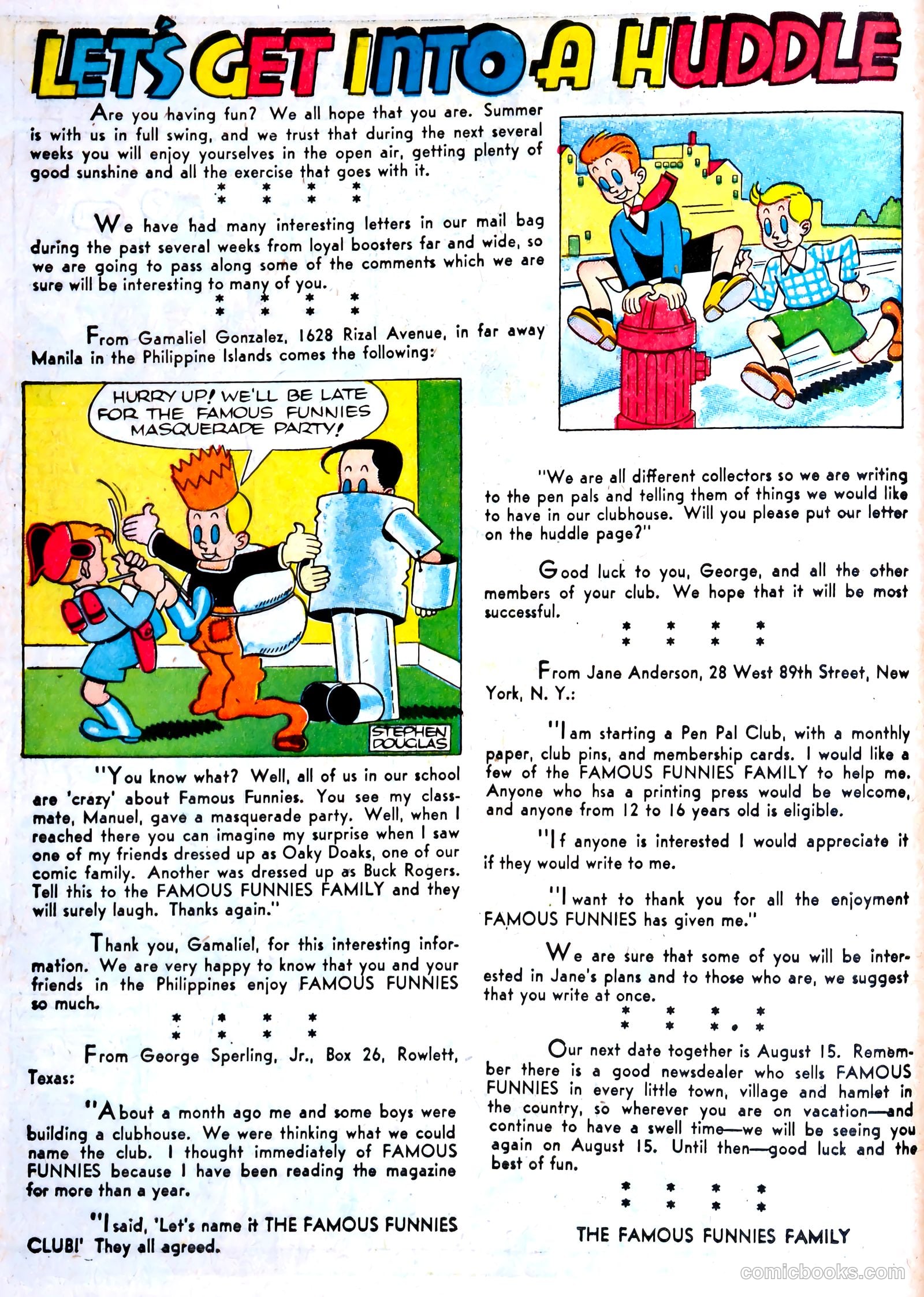 Famous Funnies #73 (1940) — page 10 of 62