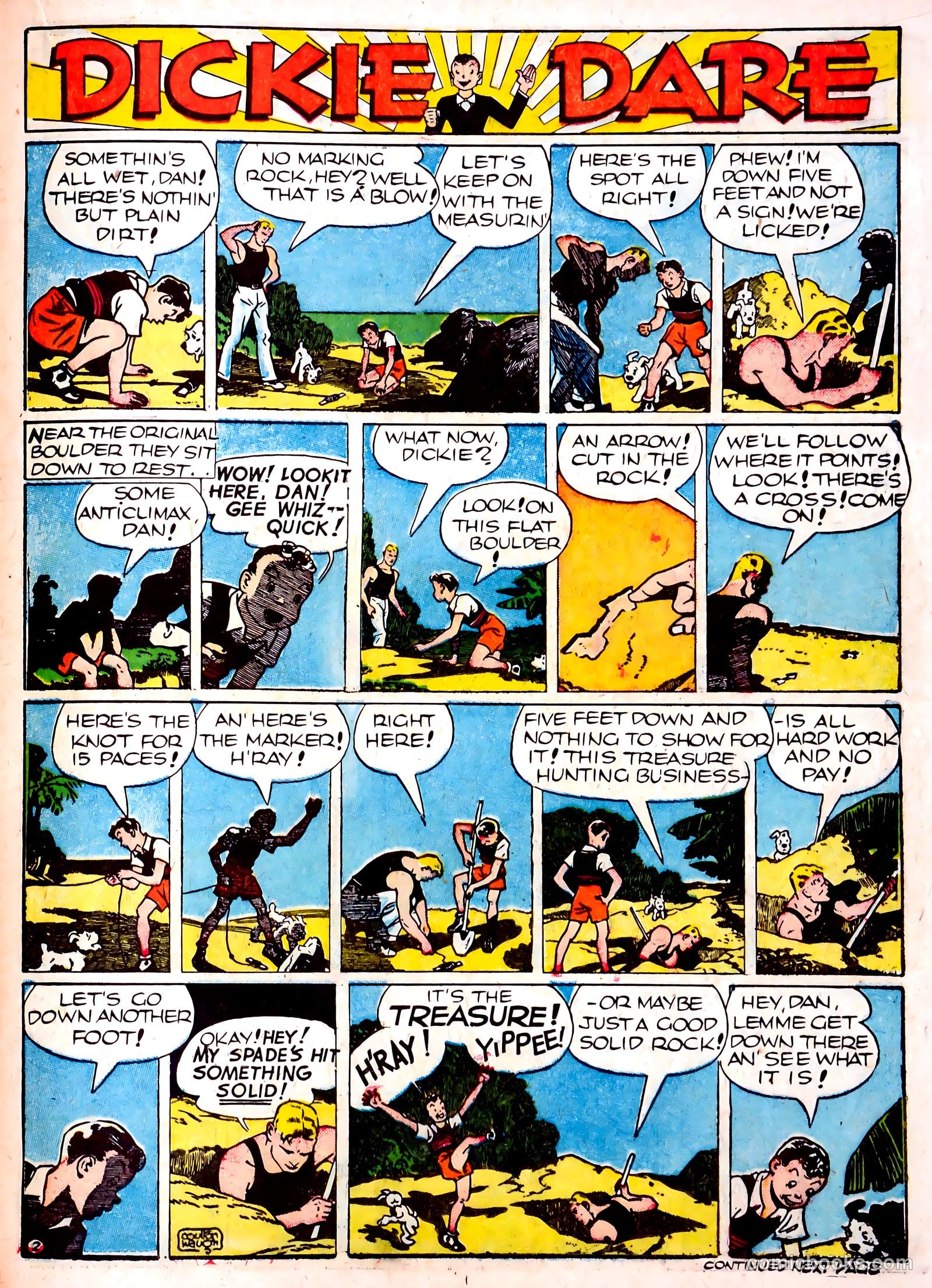 Famous Funnies #73 (1940) — page 22 of 62