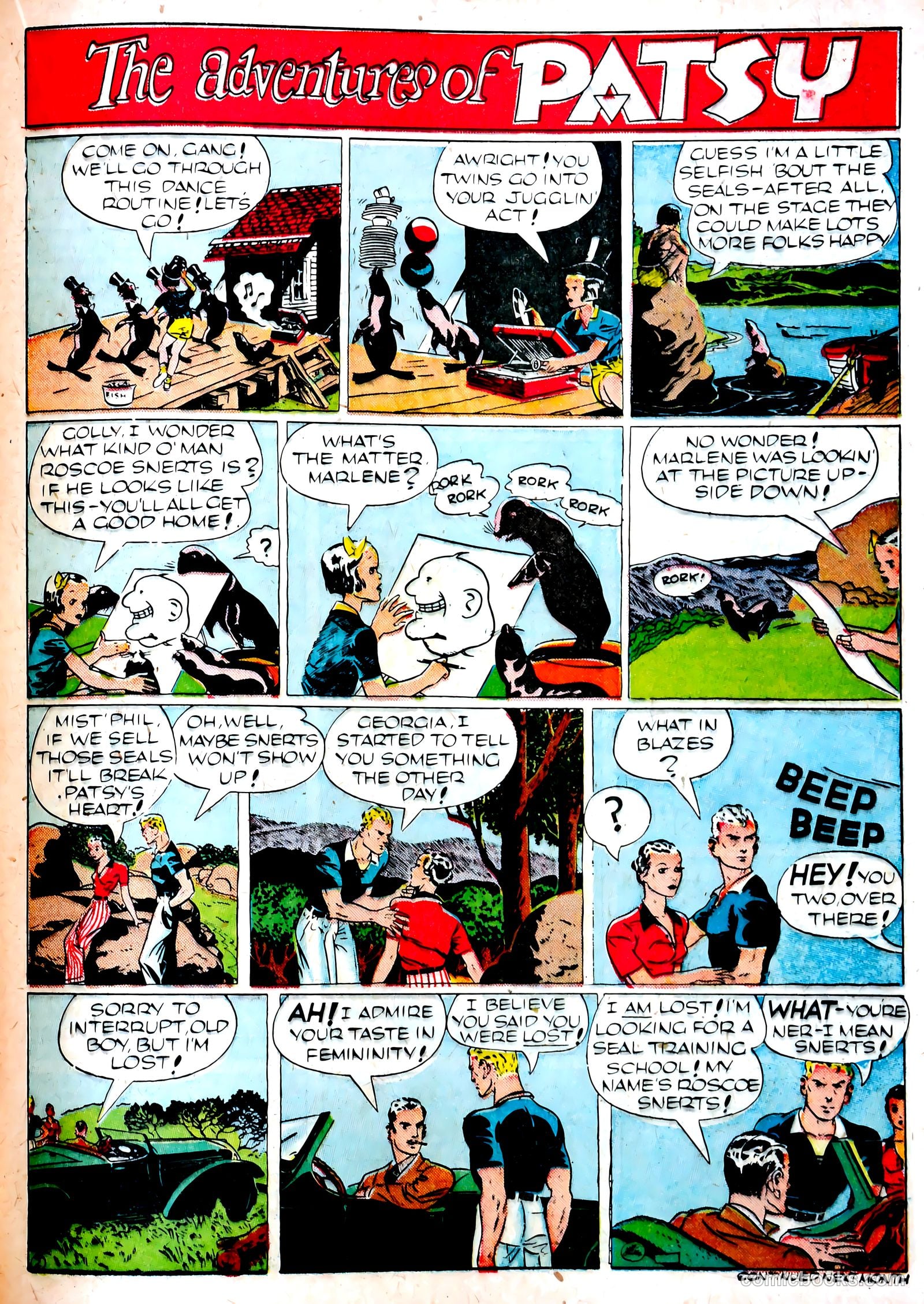 Famous Funnies #73 (1940) — page 27 of 62
