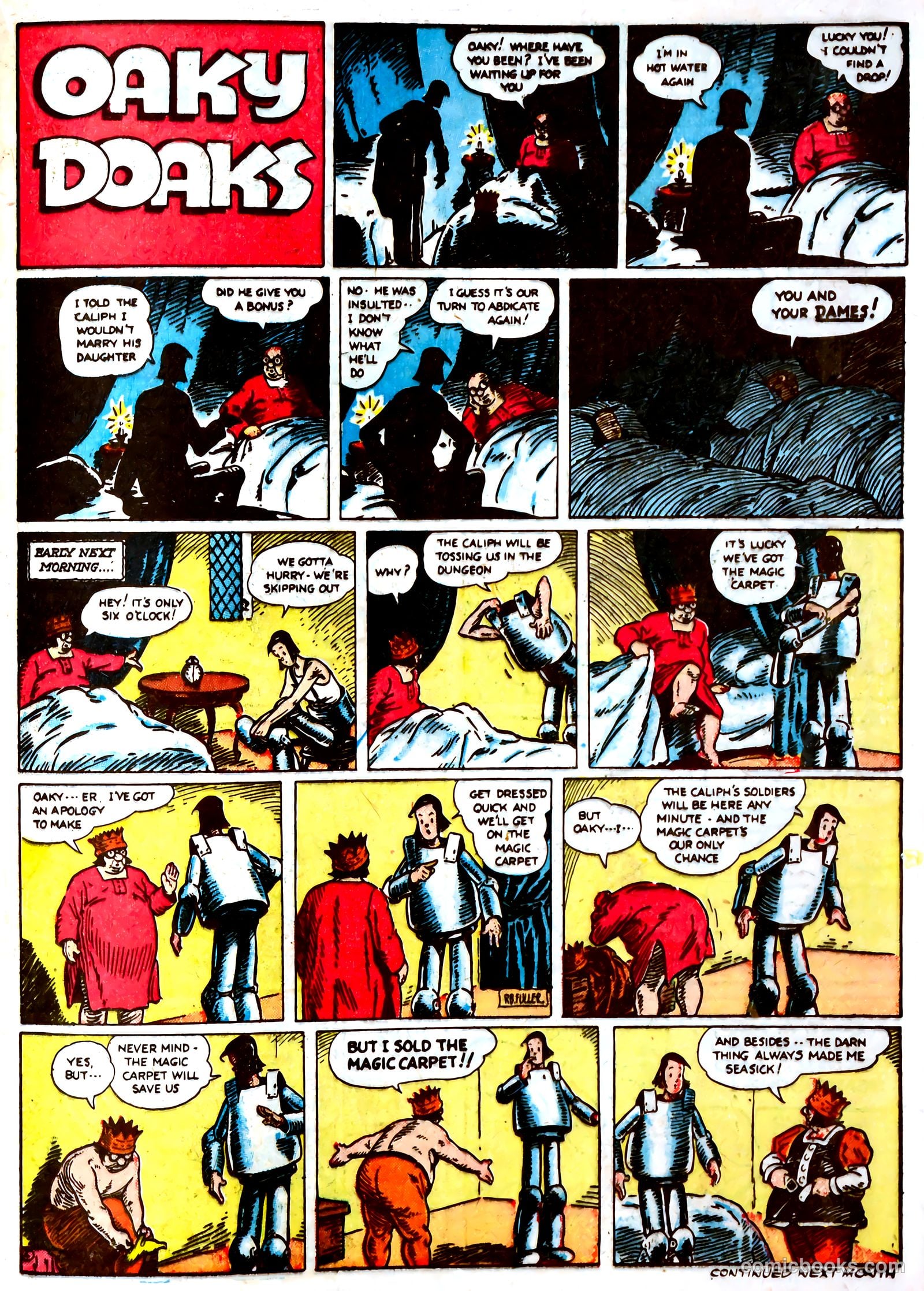 Famous Funnies #73 (1940) — page 36 of 62