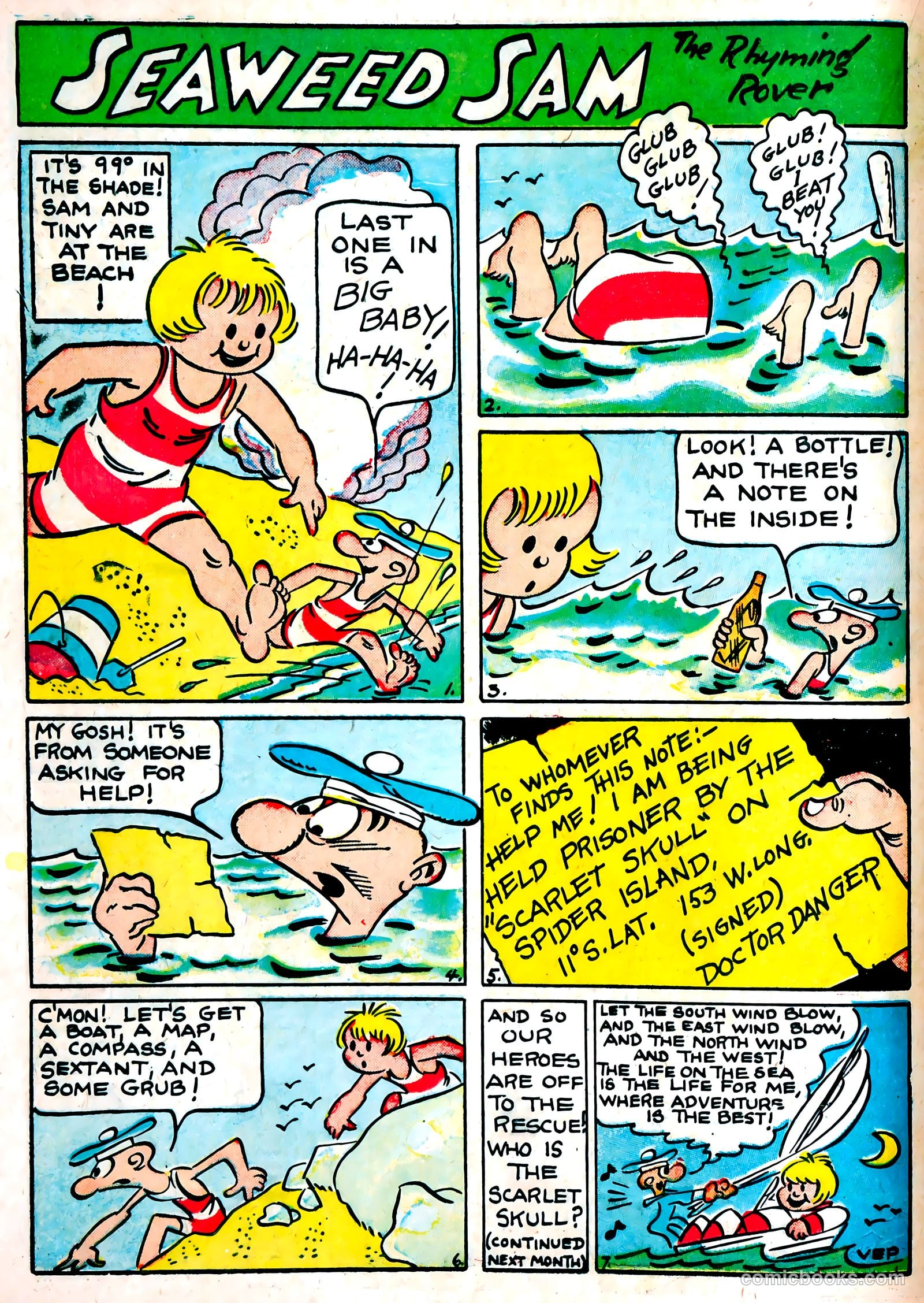Famous Funnies #73 (1940) — page 37 of 62