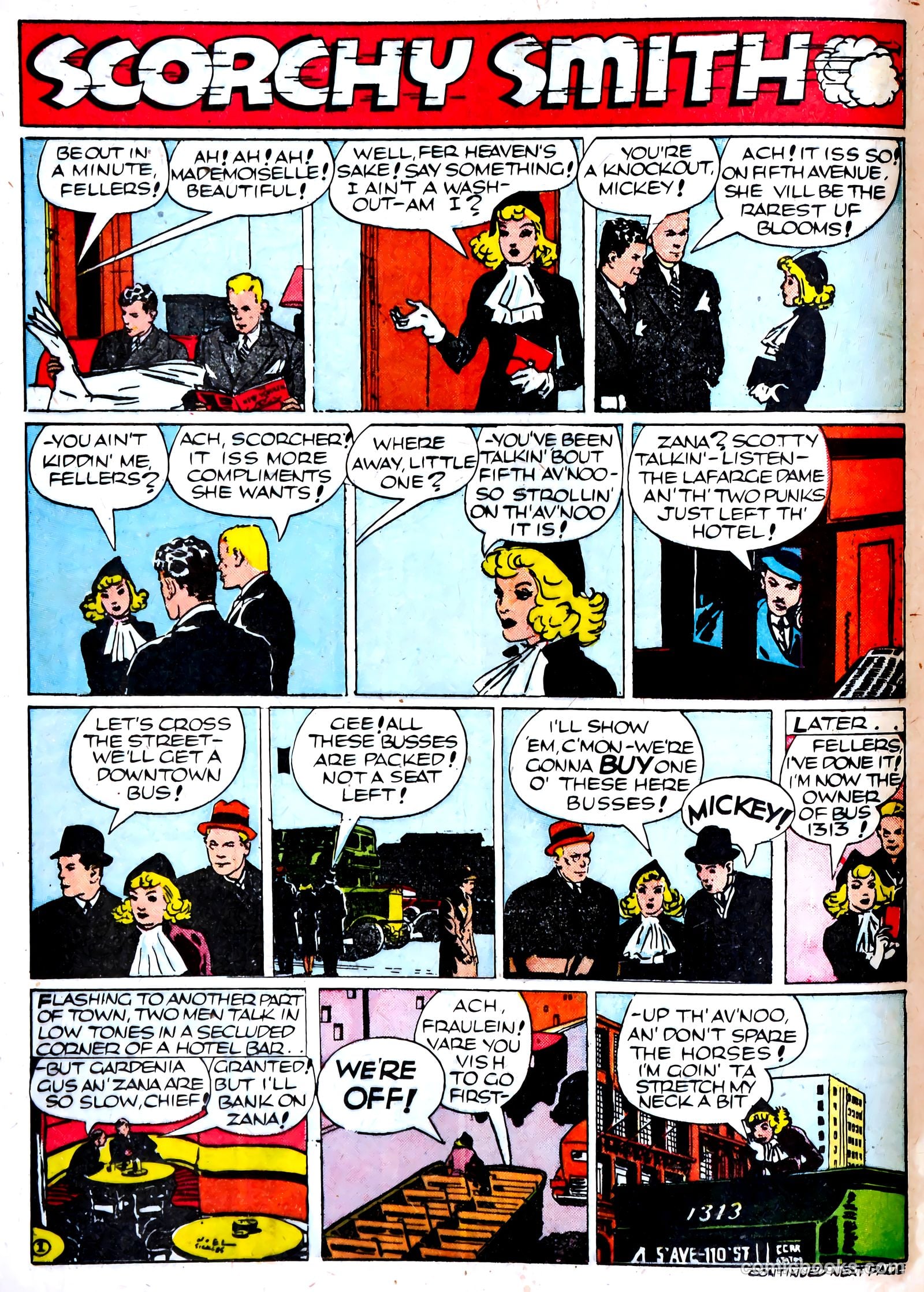 Famous Funnies #73 (1940) — page 41 of 62