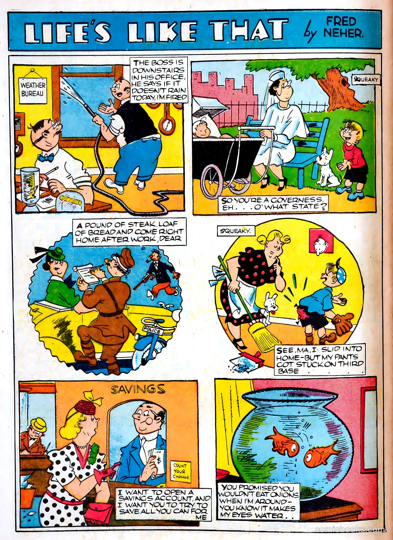 Famous Funnies #73 (1940) — page 53 of 62