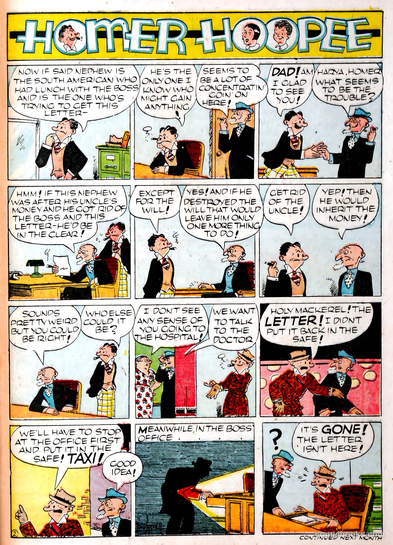 Famous Funnies #73 (1940) — page 57 of 62