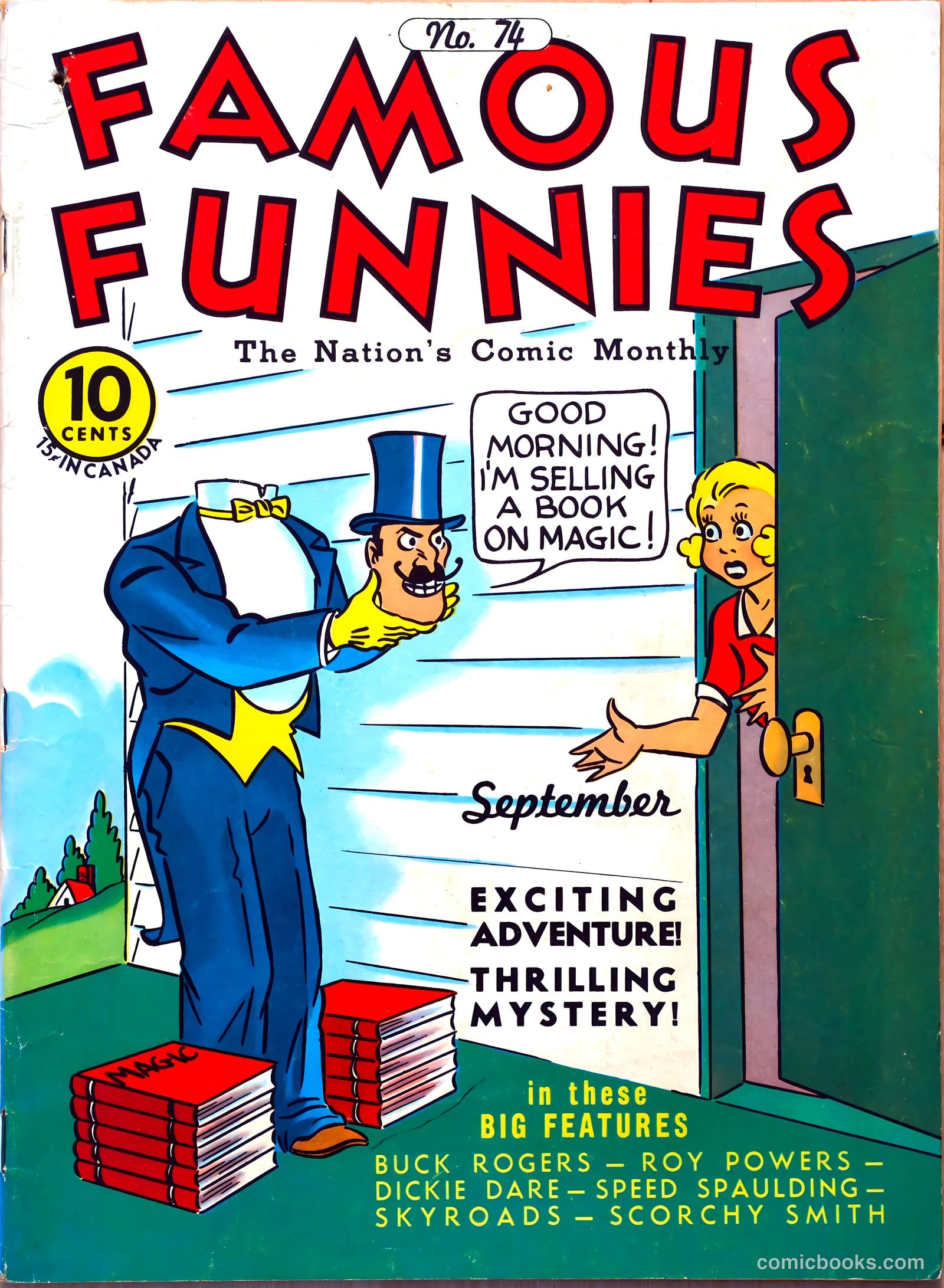 Famous Funnies #74