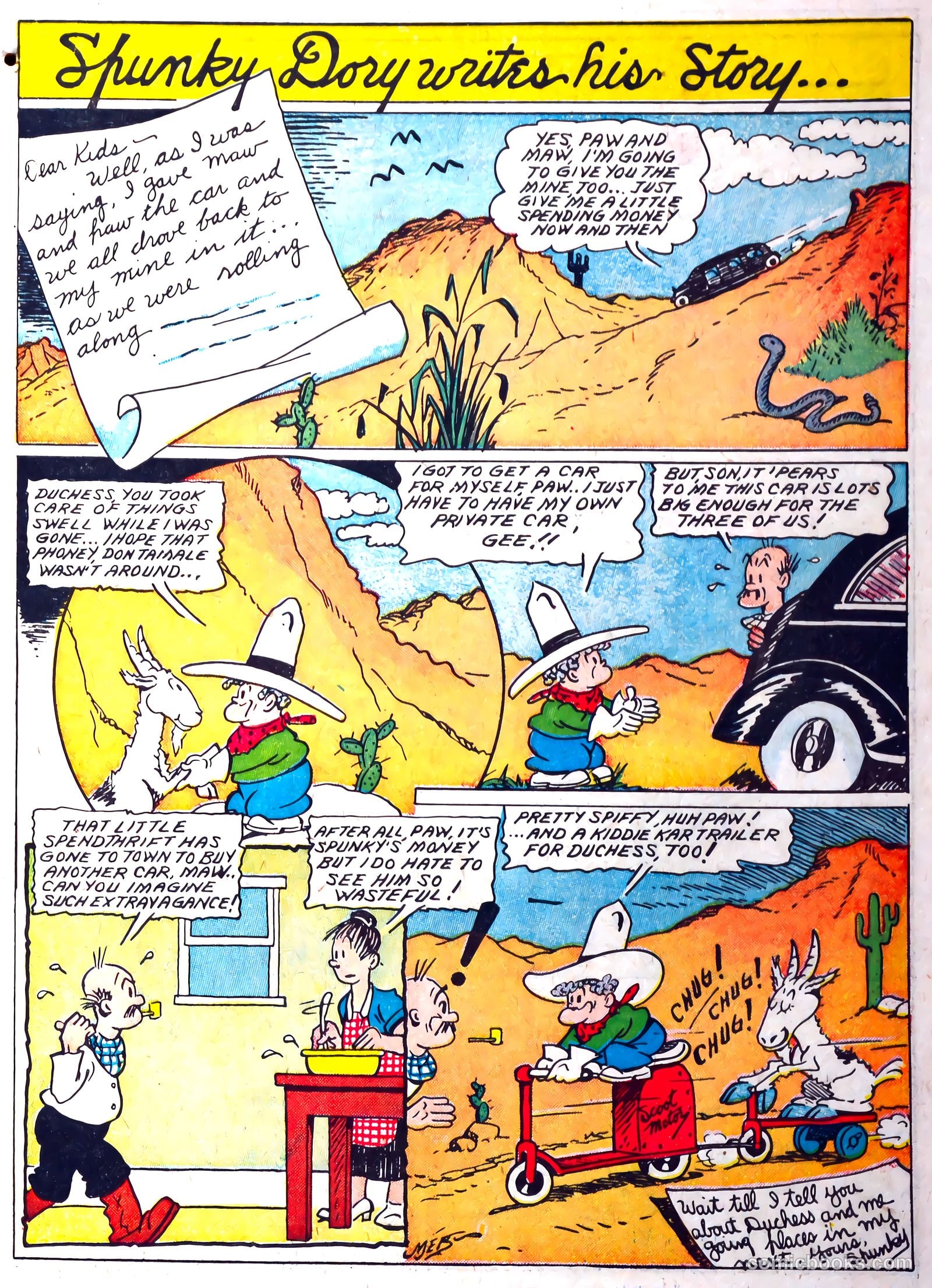 Famous Funnies #74 (1940) — page 5 of 62